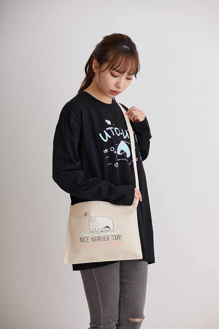 コウペンちゃん サコッシュ 晴天 キナリ