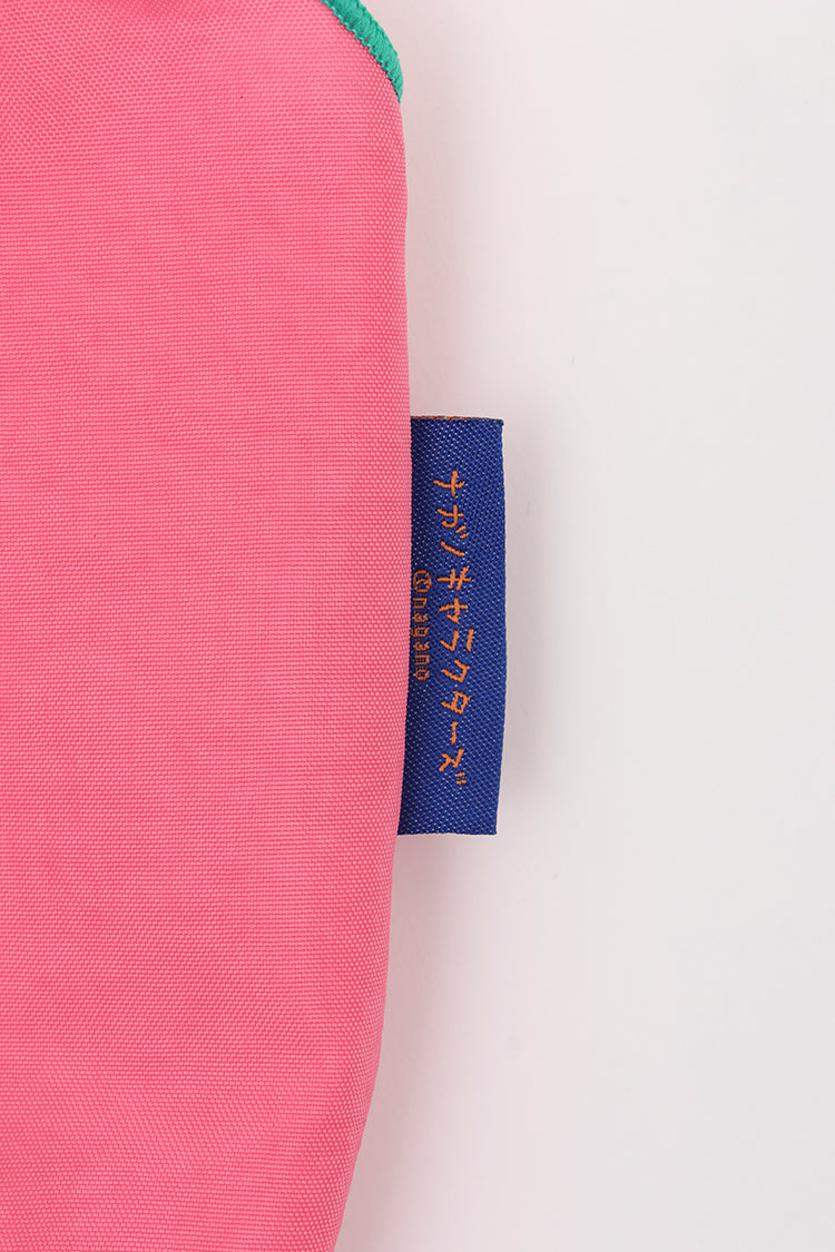 ナガノキャラクターズ 刺繍エコバック mogucoro ピンク