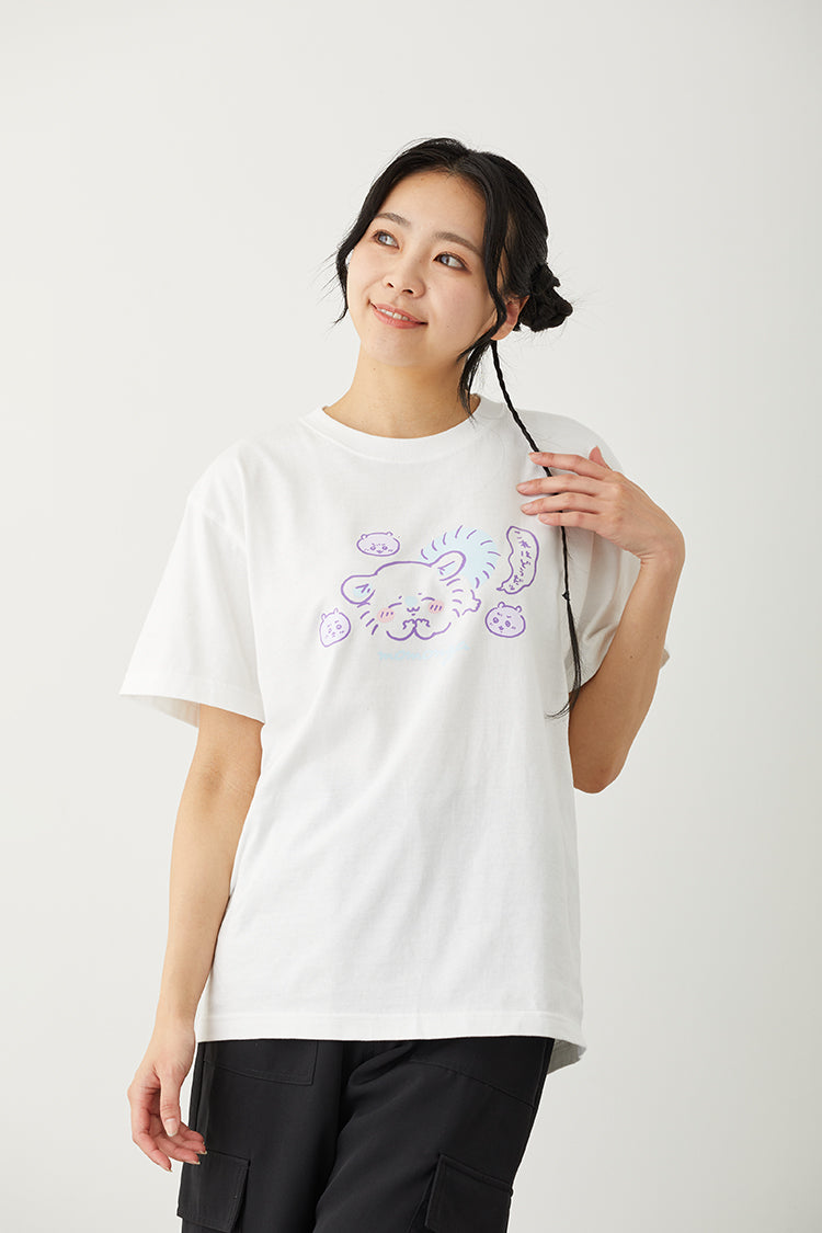 ちいかわ Tシャツ モモンガ ホワイト