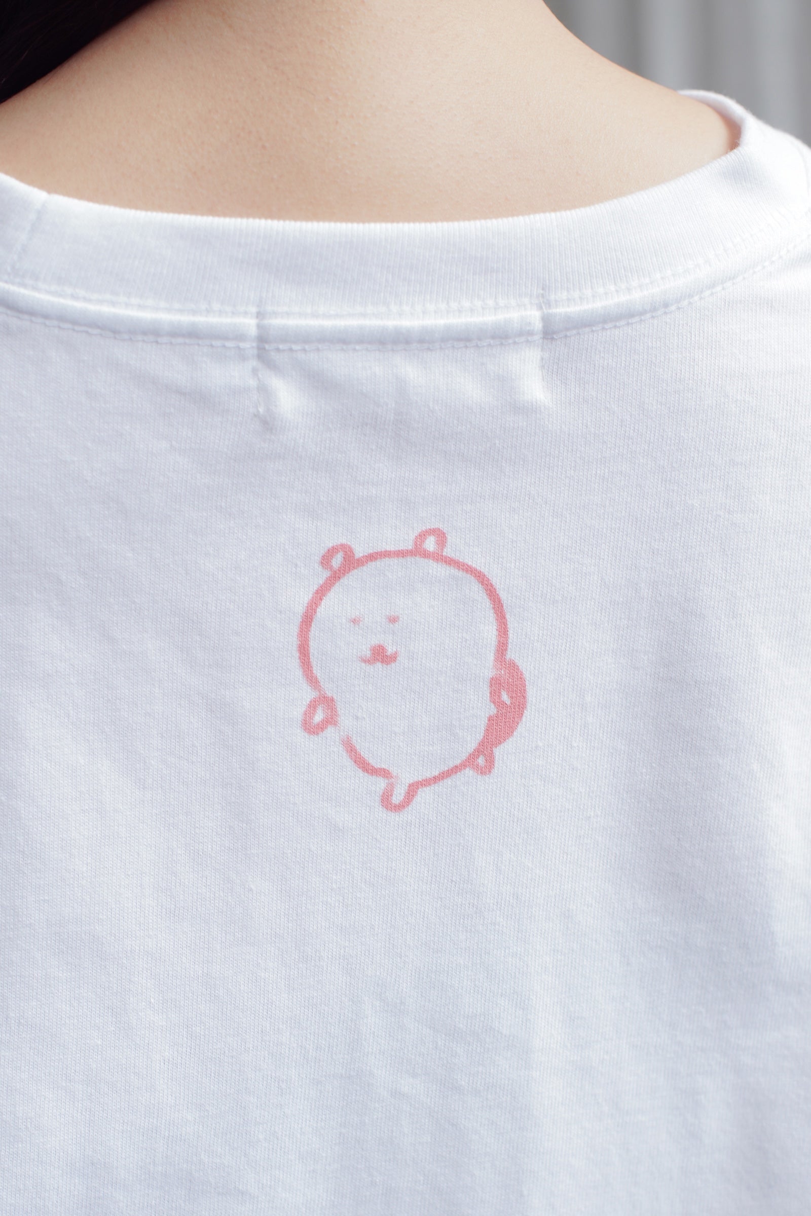 ナガノキャラクターズ 長袖Tシャツ 旅の記憶 ホワイト