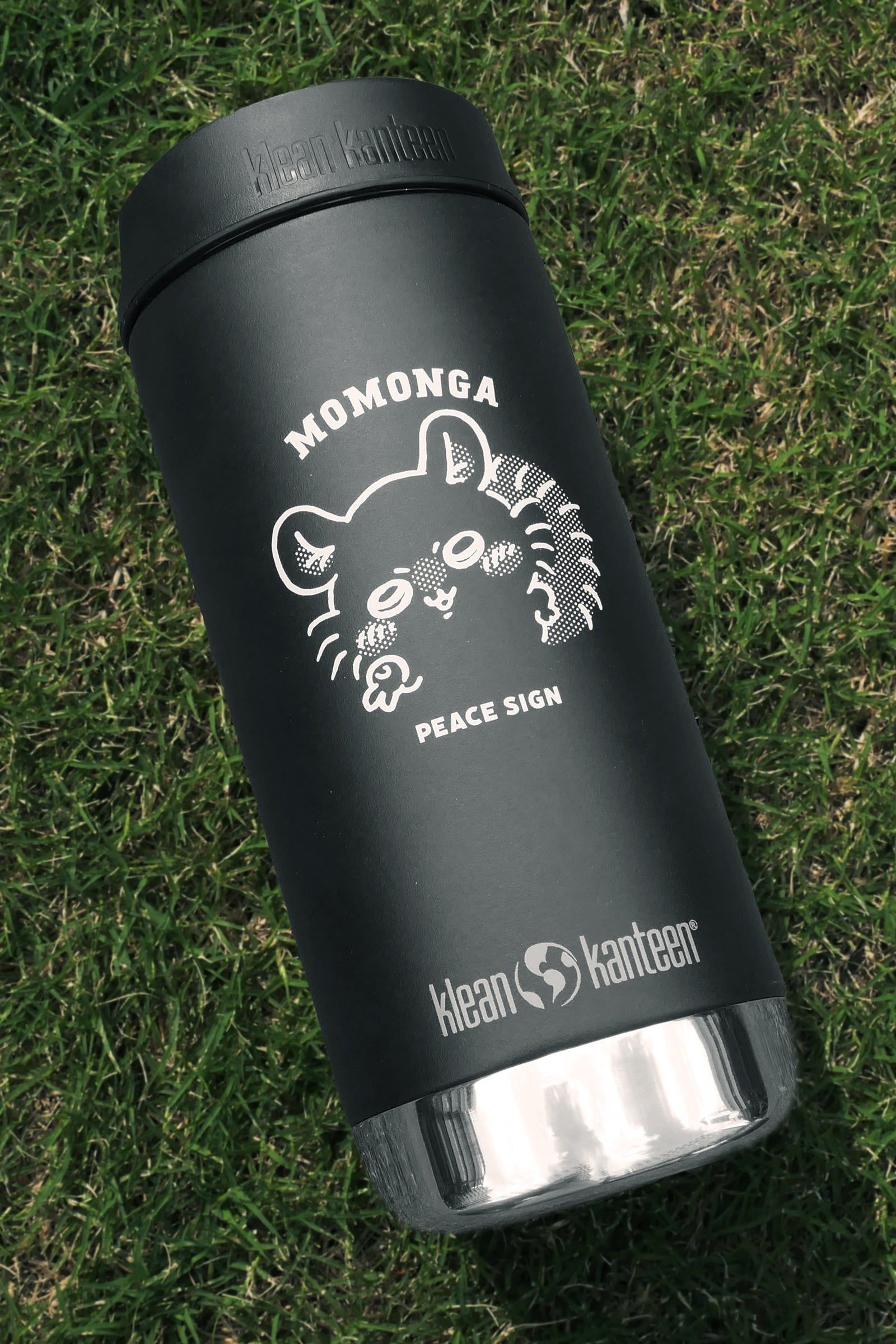 ちいかわ × Klean Kanteen インスレートボトル モモンガ Black