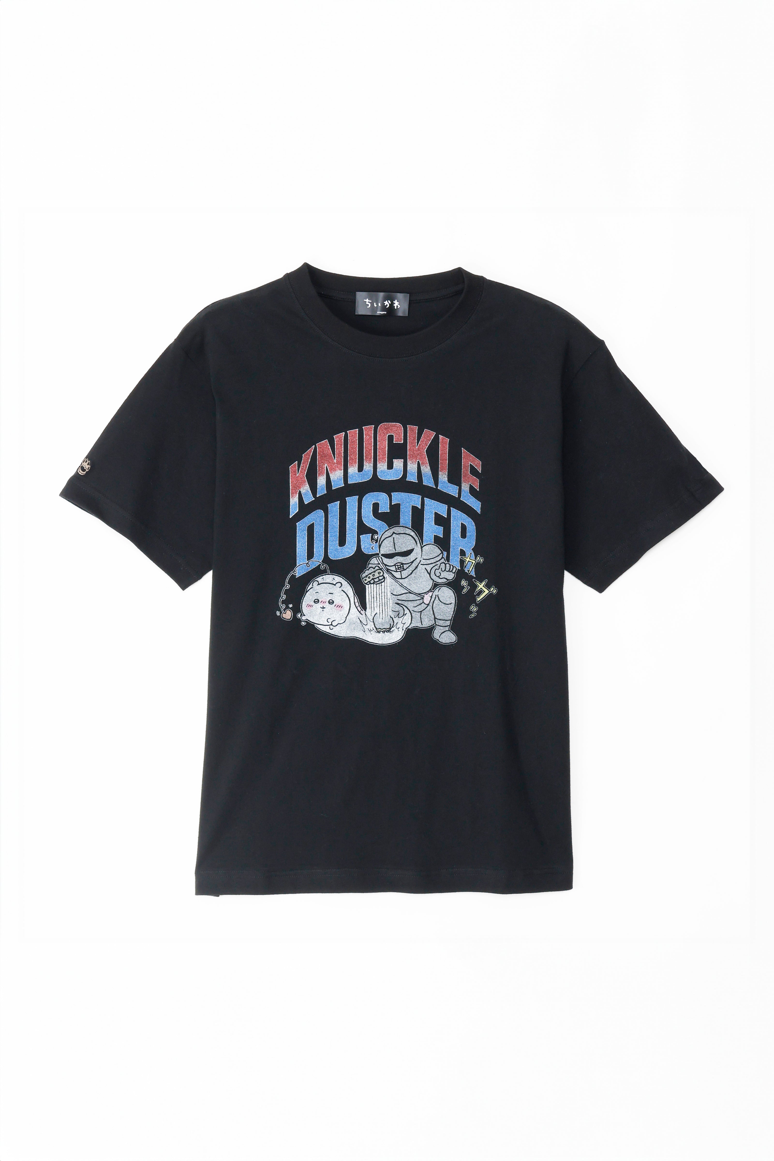 ちいかわ Tシャツ KNUCKLE DUSTER ブラック