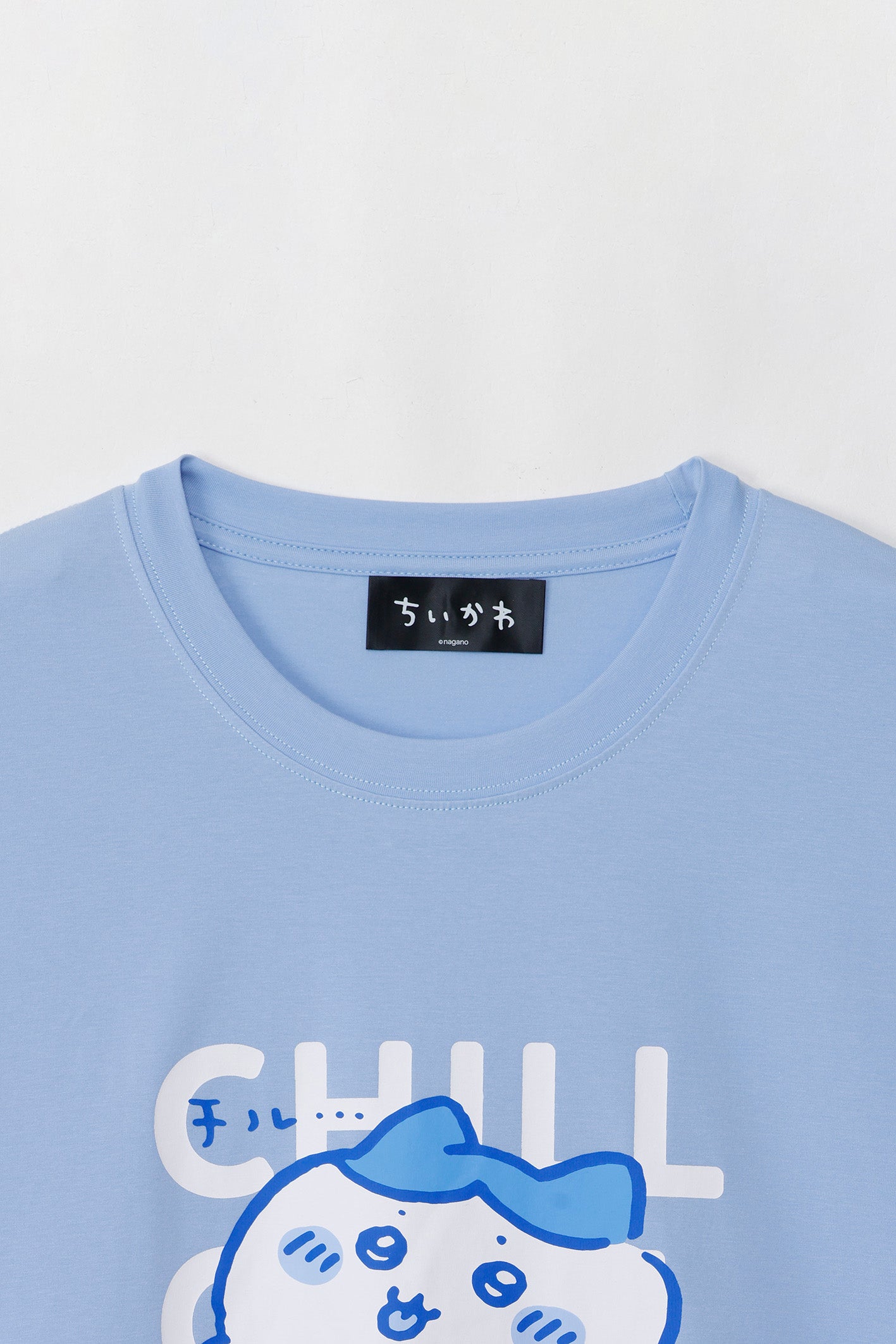 ちいかわ Tシャツ チルチルハチワレ ブルー