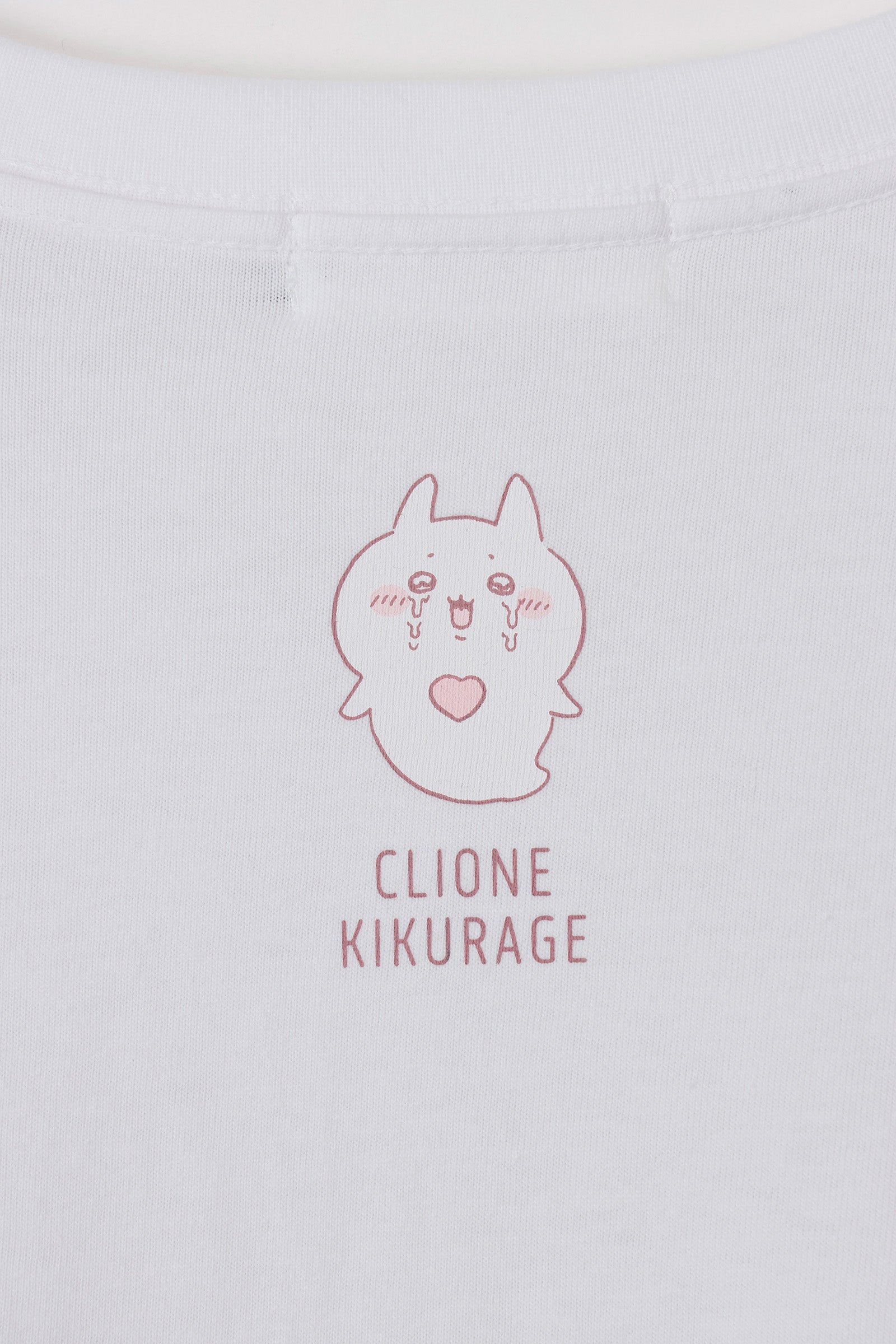 ナガノキャラクターズ Tシャツ 超音波やめて ホワイト