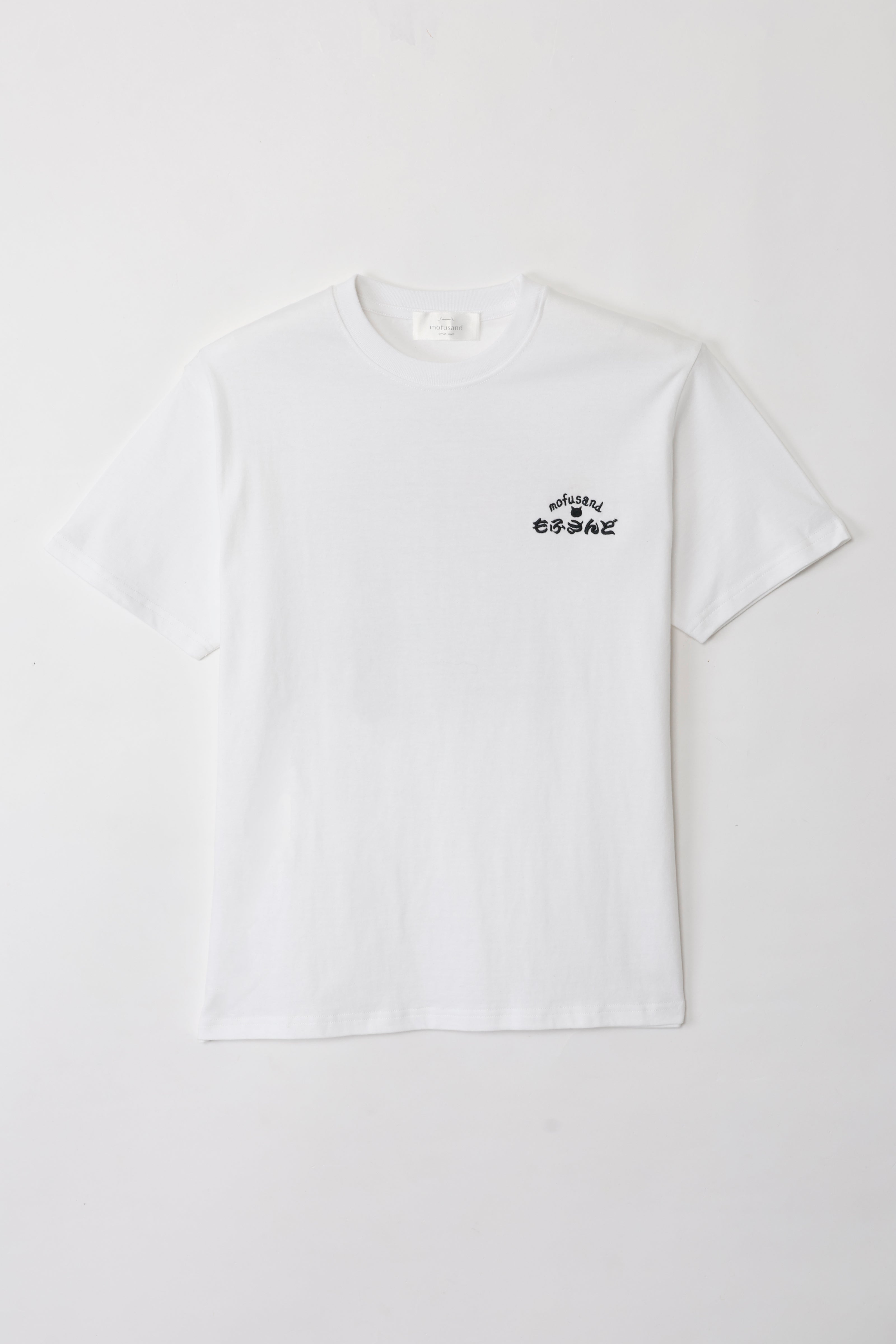 mofusand お寿司 Tシャツ 寿司下駄 ホワイト