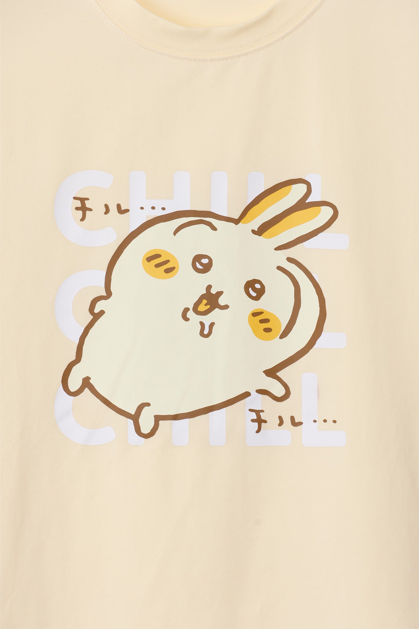 ちいかわ Tシャツ チルチルうさぎ イエロー