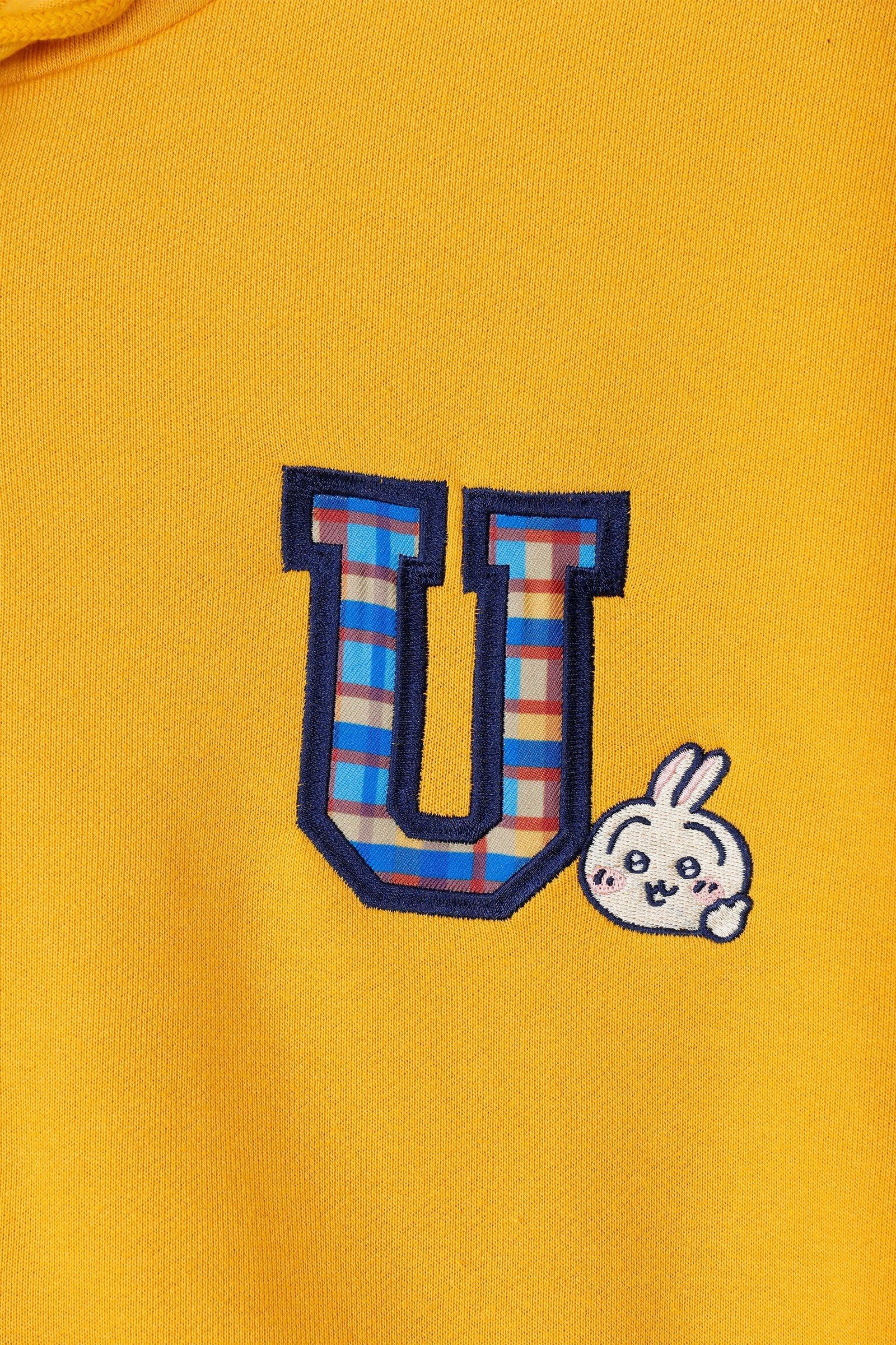 ちいかわ ZIPパーカー GO MY WAY イエロー