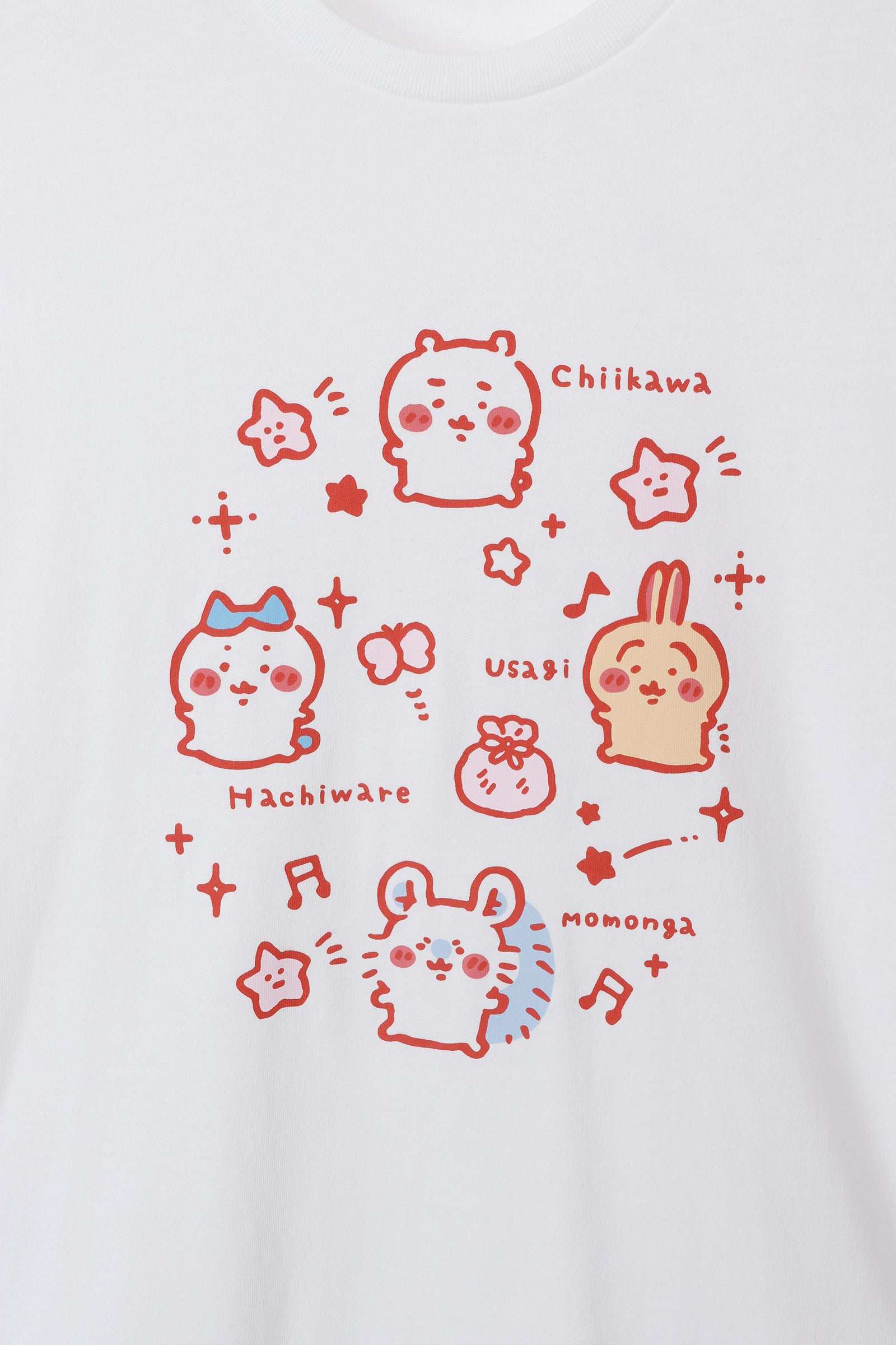 ちいかわ 長袖Tシャツ 小さいの ホワイト