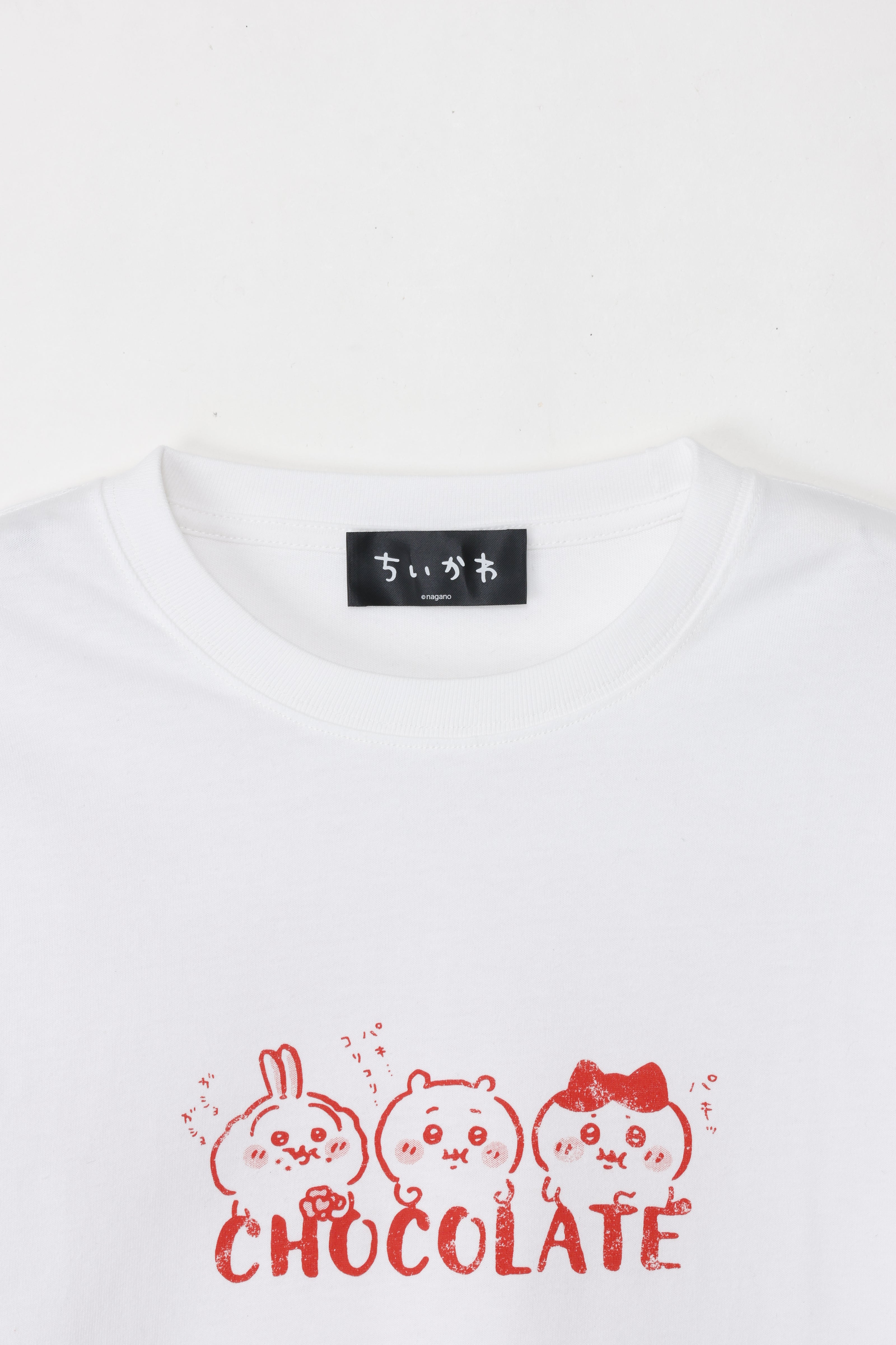 ちいかわ Tシャツ ハート ホワイト