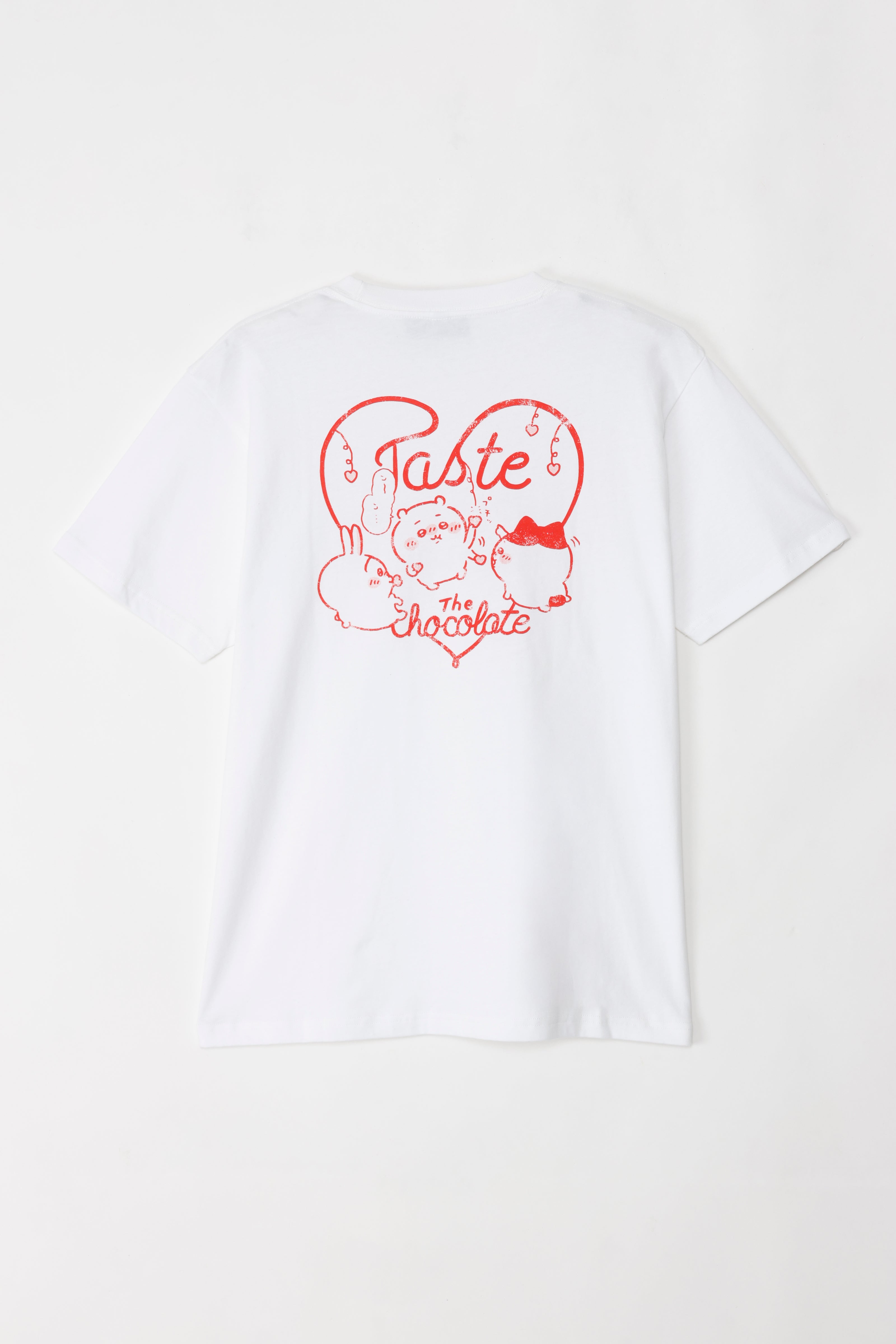 ちいかわ Tシャツ ハート ホワイト