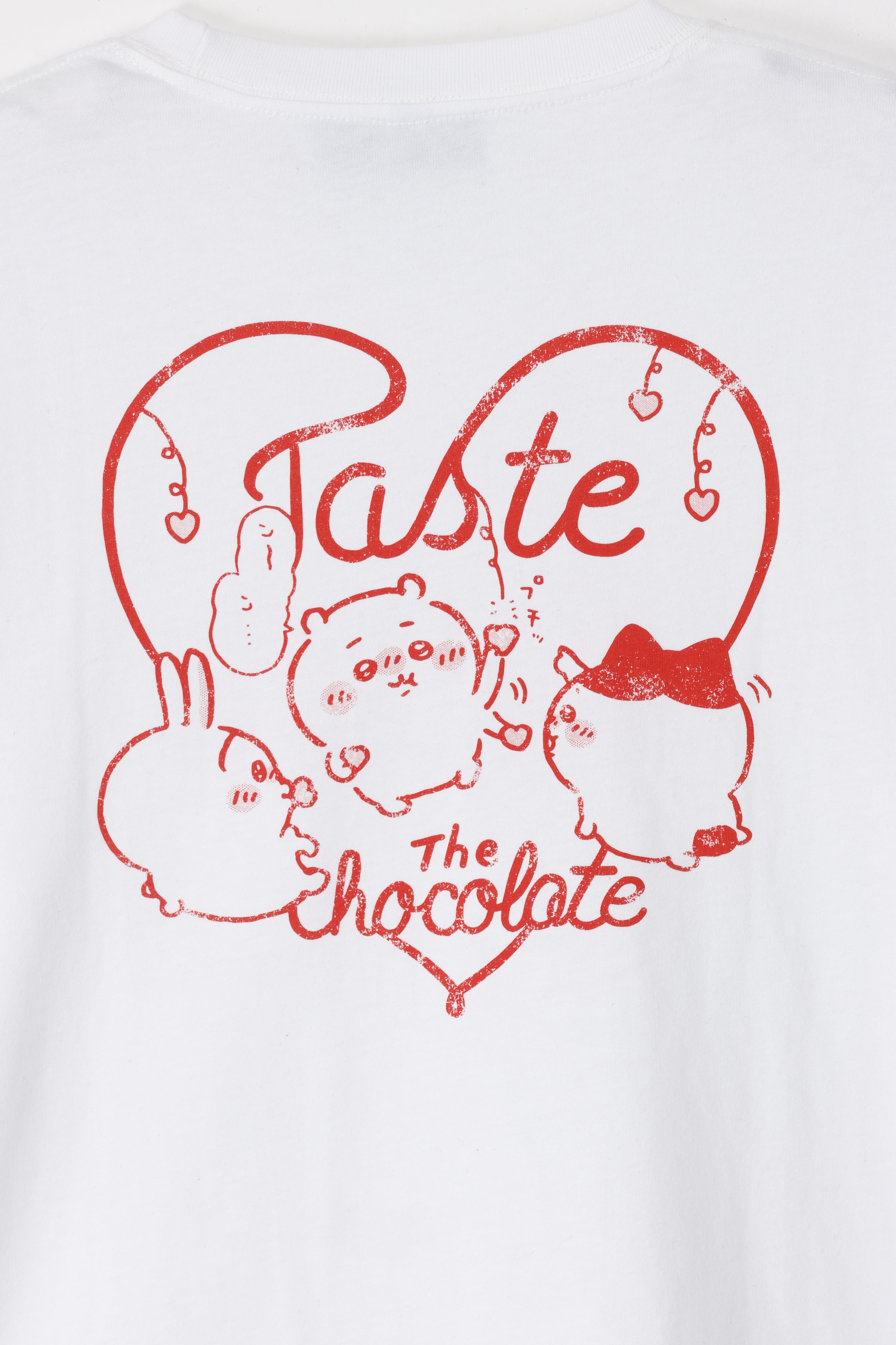 ちいかわ Tシャツ ハート ホワイト