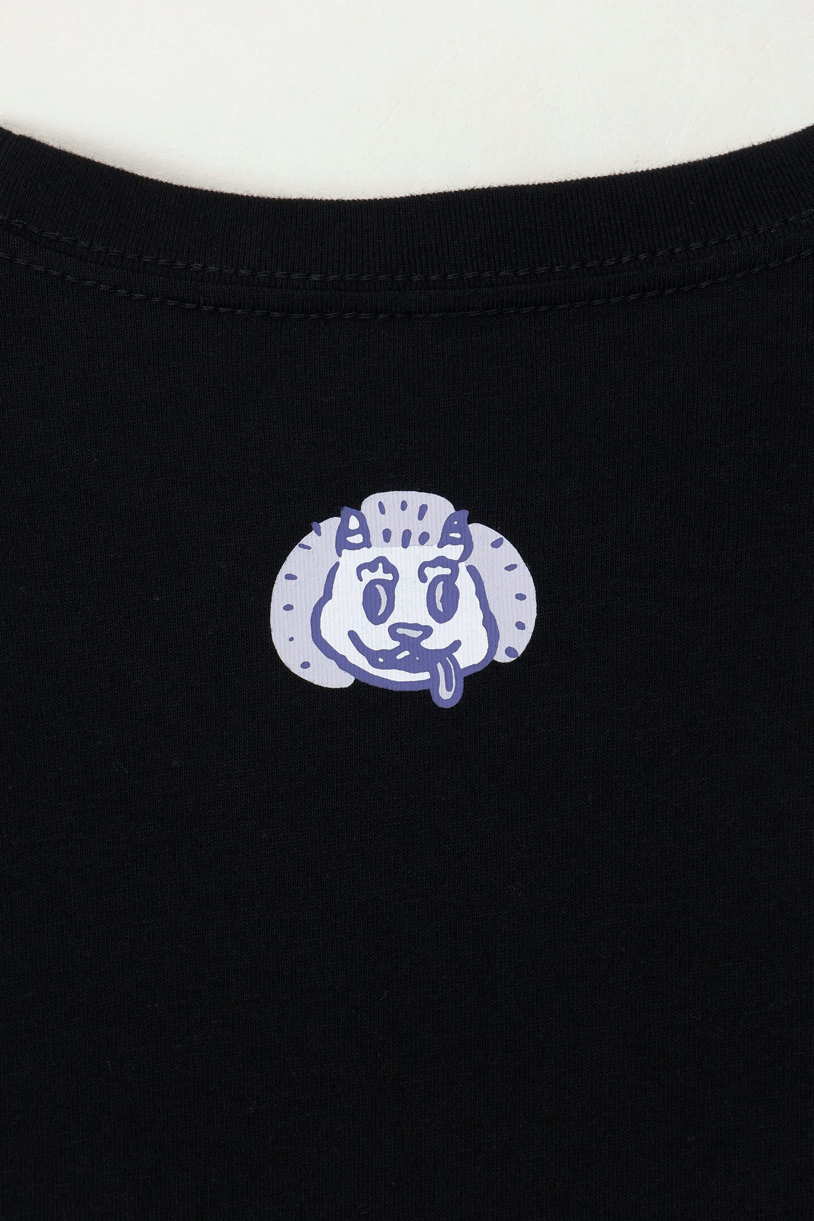 ちいかわ L/STシャツ モモンガ ブラック