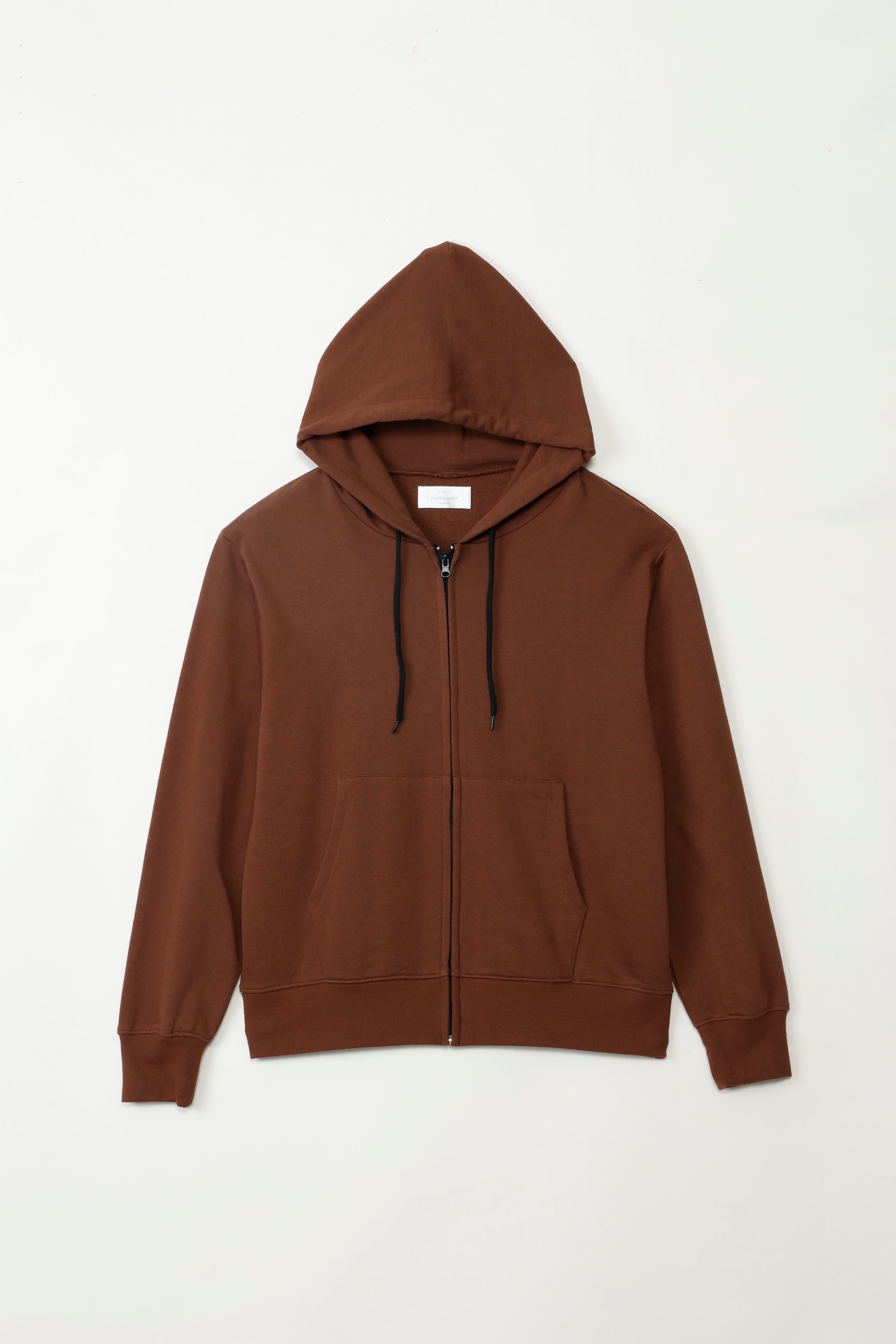 【Black Friday対象商品】mofusand レトロ パーカー うさにゃん ブラウン