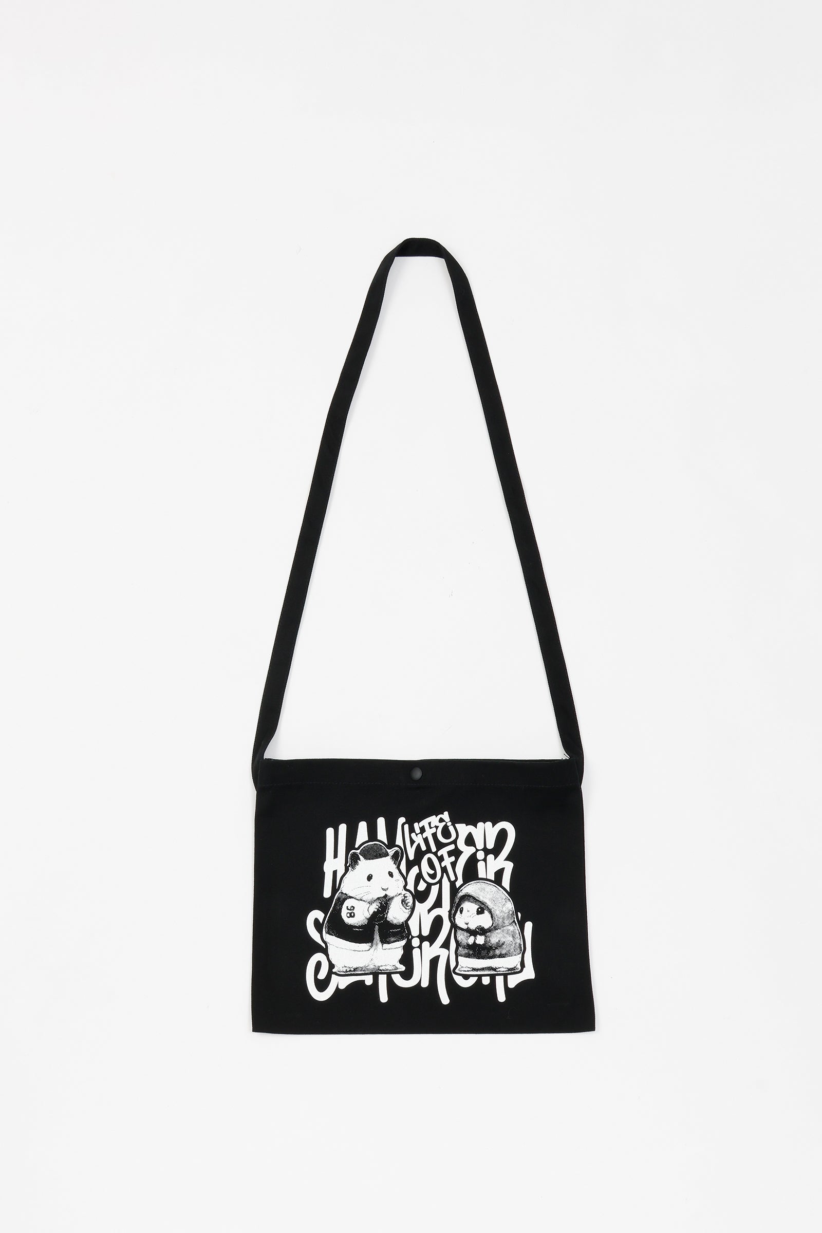 助六の日常 サコッシュ ラップバトル ブラック