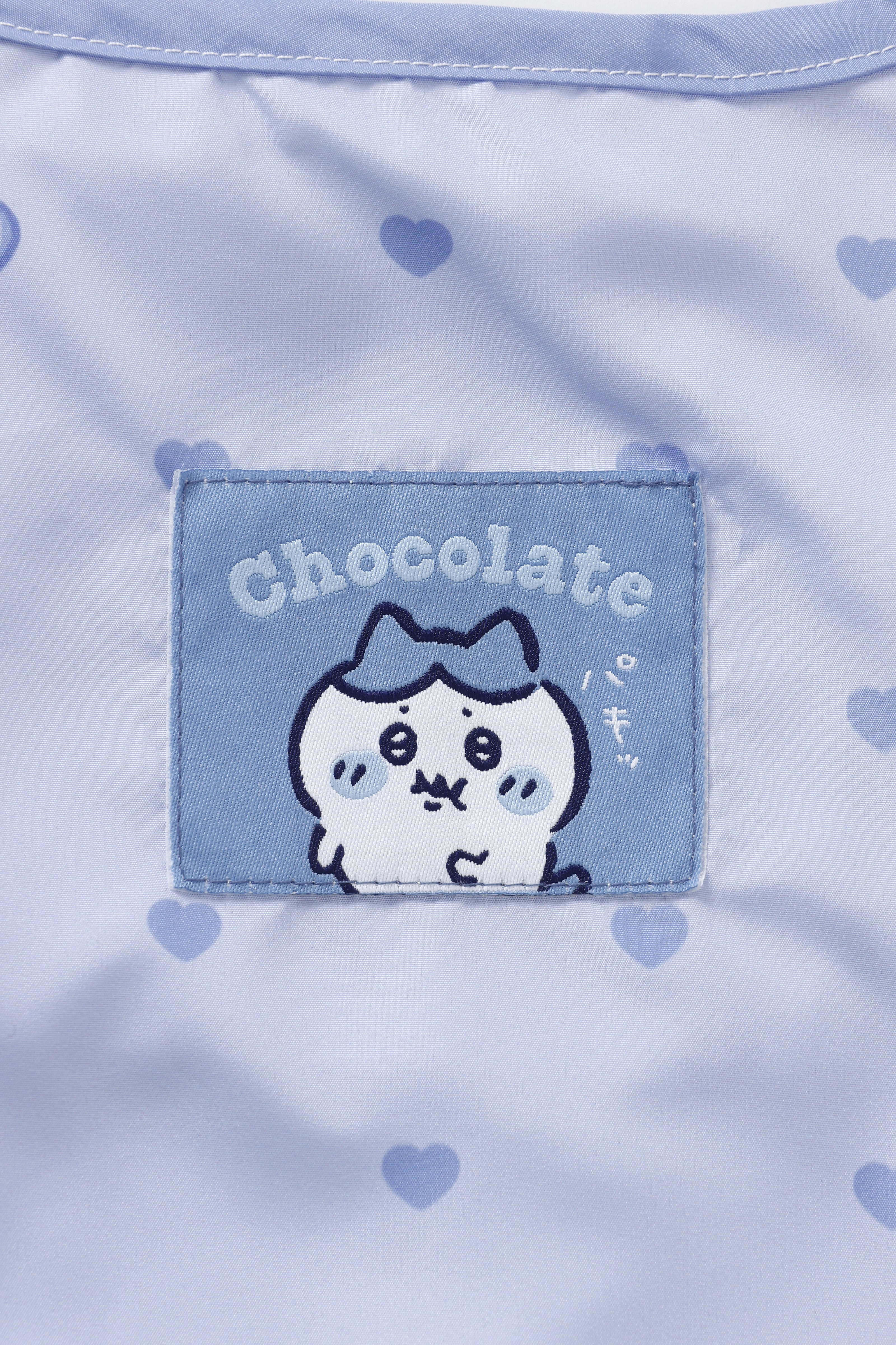 新春初売り ちいかわ エコバッグ ハートチョコレート ハチワレ ブルー バッグ・スーツケース
