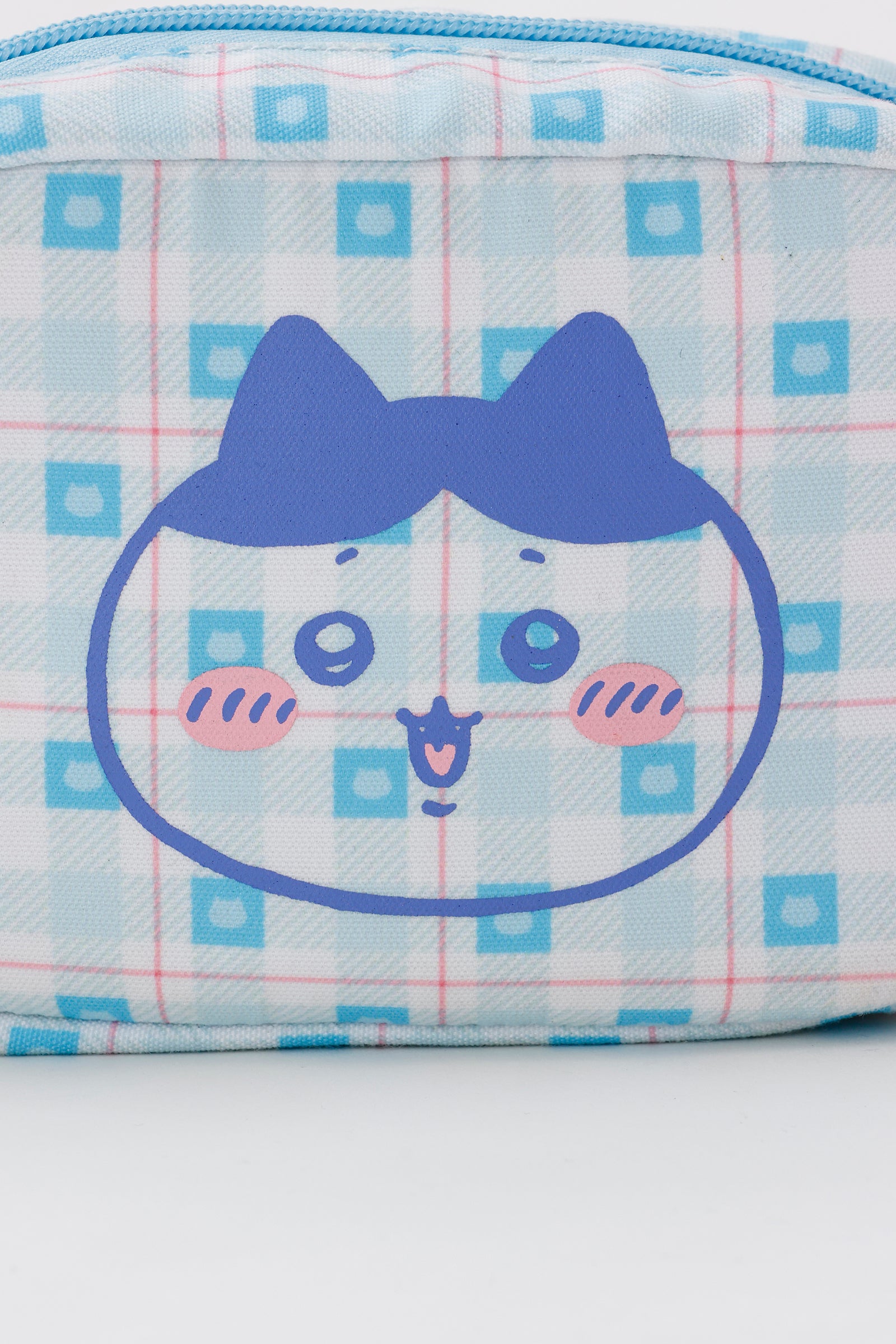 フェイラー　ちいかわ　ハチワレ　ポーチ　小 ちいかわ ポーチ チルチルハチワレ ブルー