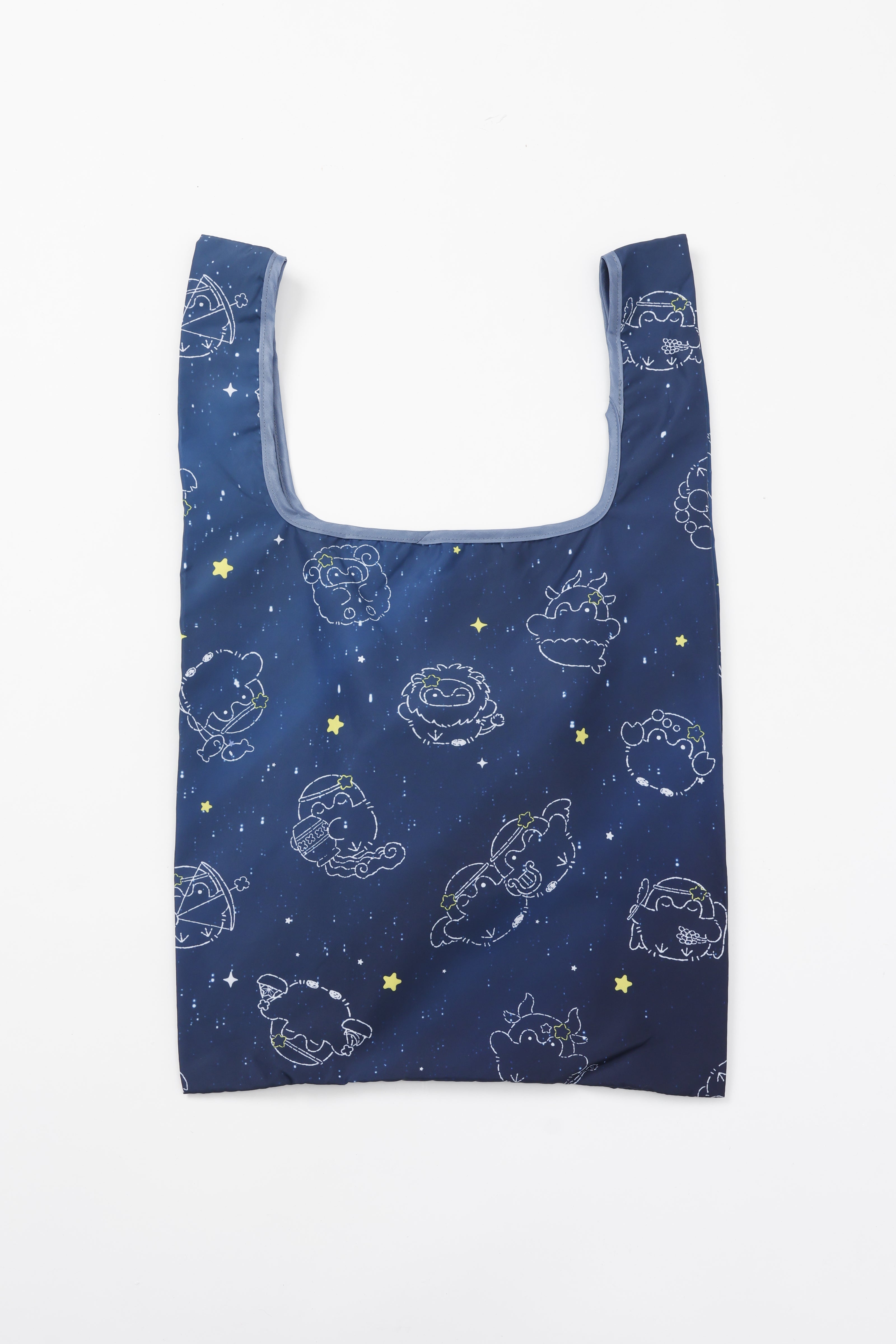 コウペンちゃん エコバッグ 君を見守るよ ネイビー