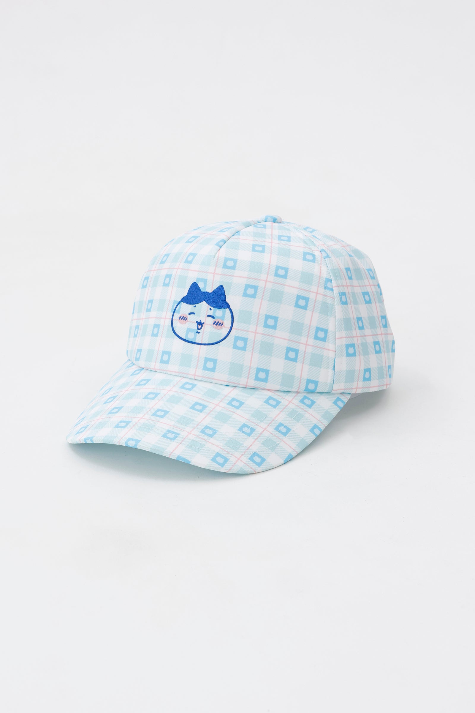 ちいかわ チェックシリーズ CAP ハチワレ ブルー
