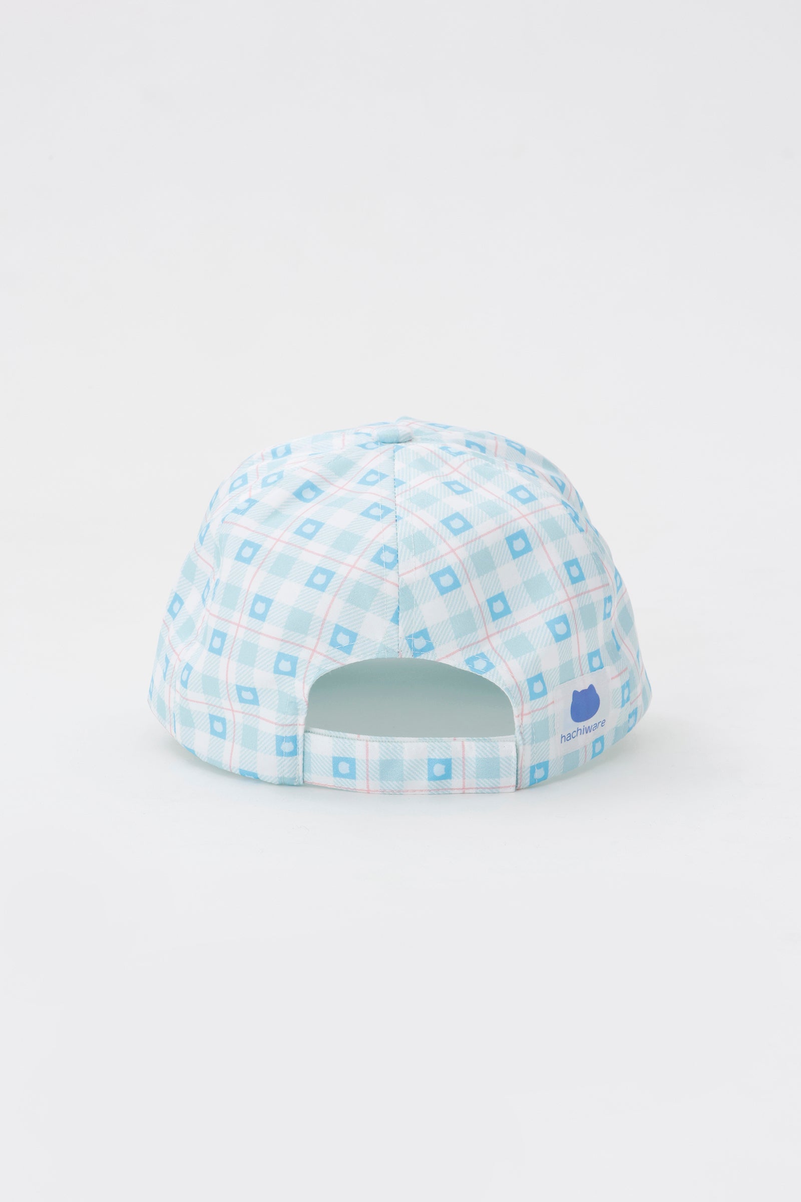 ちいかわ チェックシリーズ CAP ハチワレ ブルー