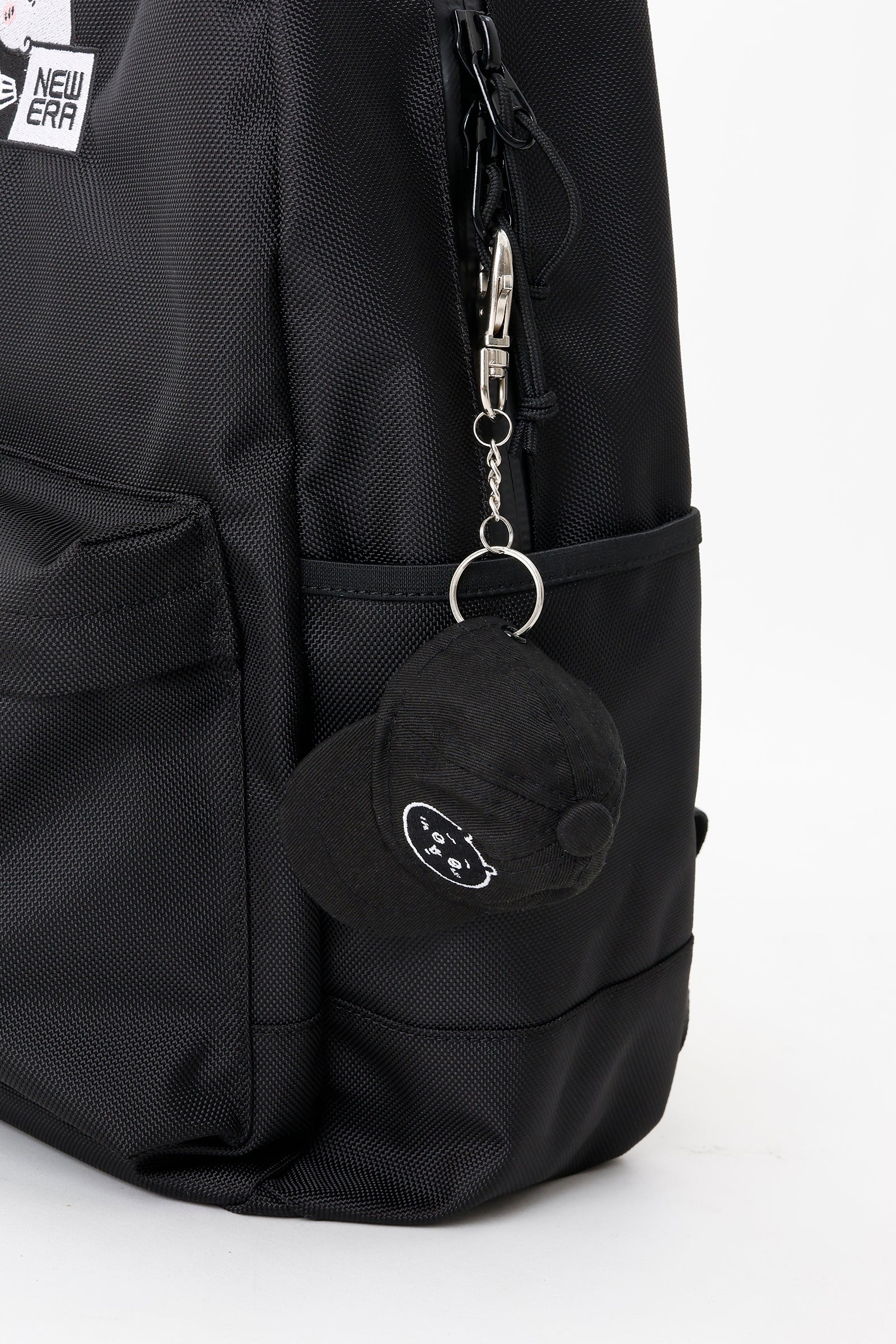 ちいかわ NEW ERA キャップキーホルダー ブラック NEW ERA® CAP KEY HOLDER ちいかわ BLACK