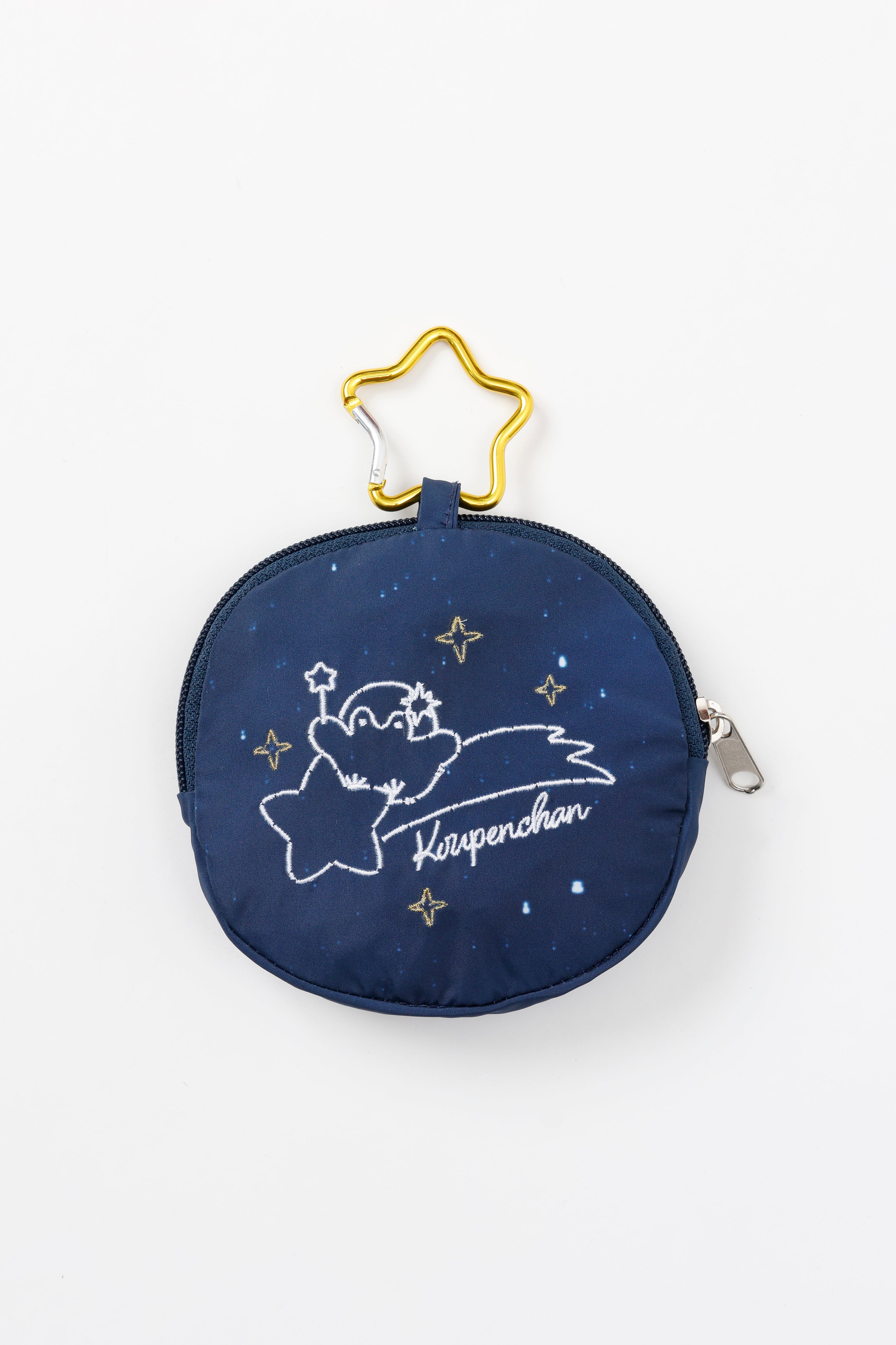 コウペンちゃん エコバッグ 君を見守るよ ネイビー