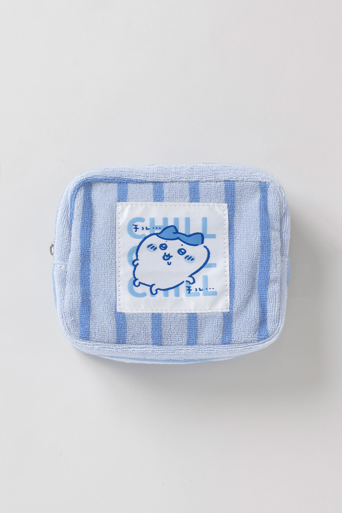 ちいかわ ポーチ チルチルハチワレ ブルー