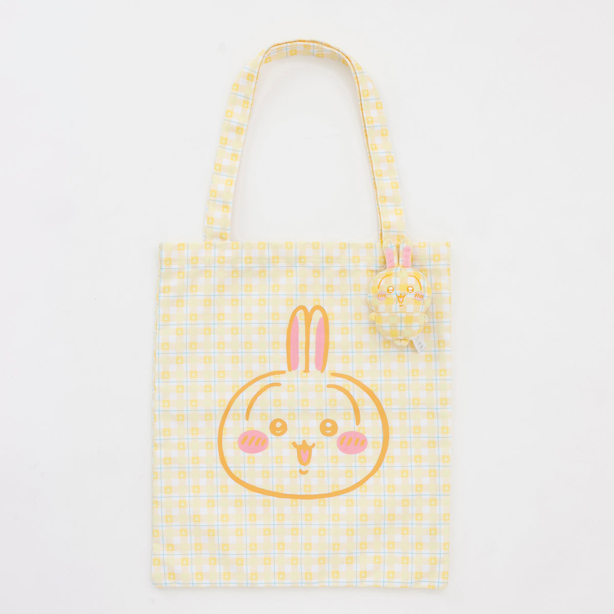 ちいかわ チェックシリーズ トートバッグ（チャーム付き）& ポーチ　6点セット 010_39e87d5c-736b-42e2-92c3-