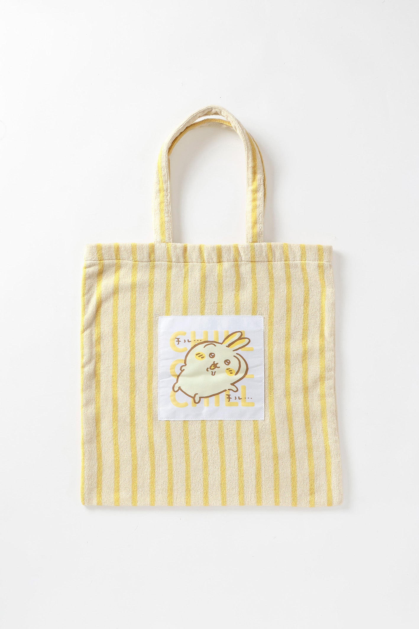 ちいかわ トートバッグ チルチルうさぎ イエロー