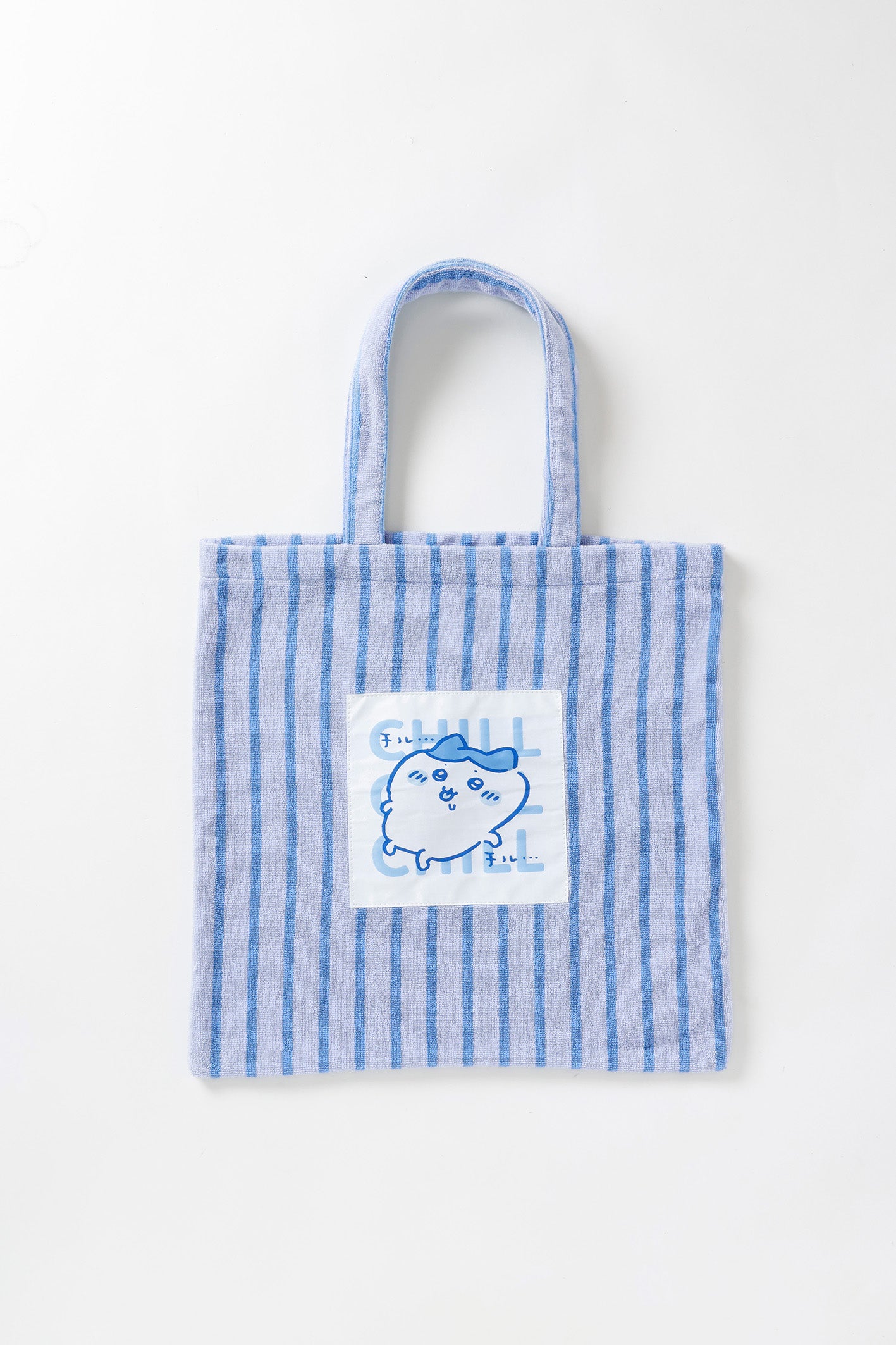 ちいかわ トートバッグ チルチルハチワレ ブルー
