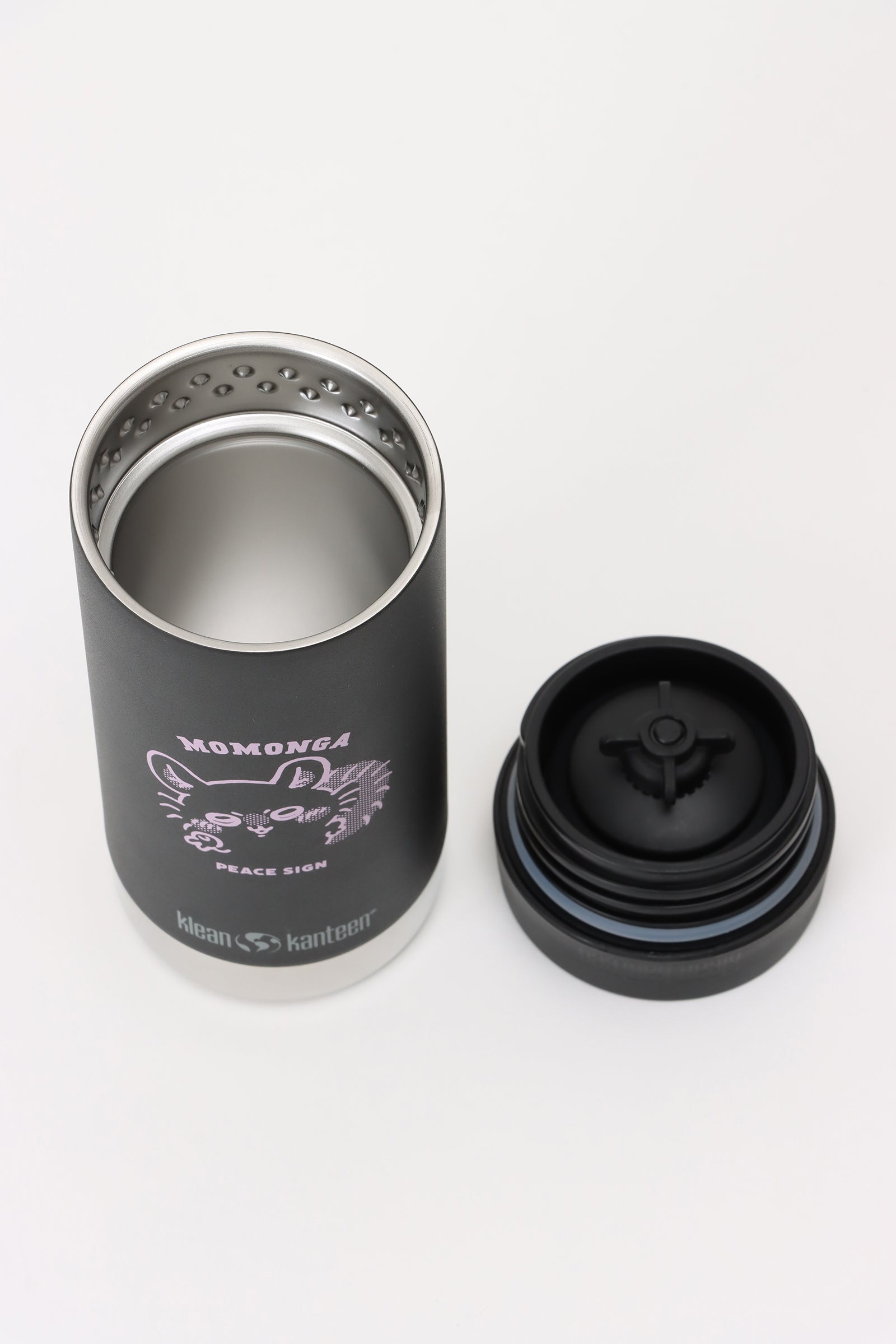 ちいかわ × Klean Kanteen インスレートボトル モモンガ Black