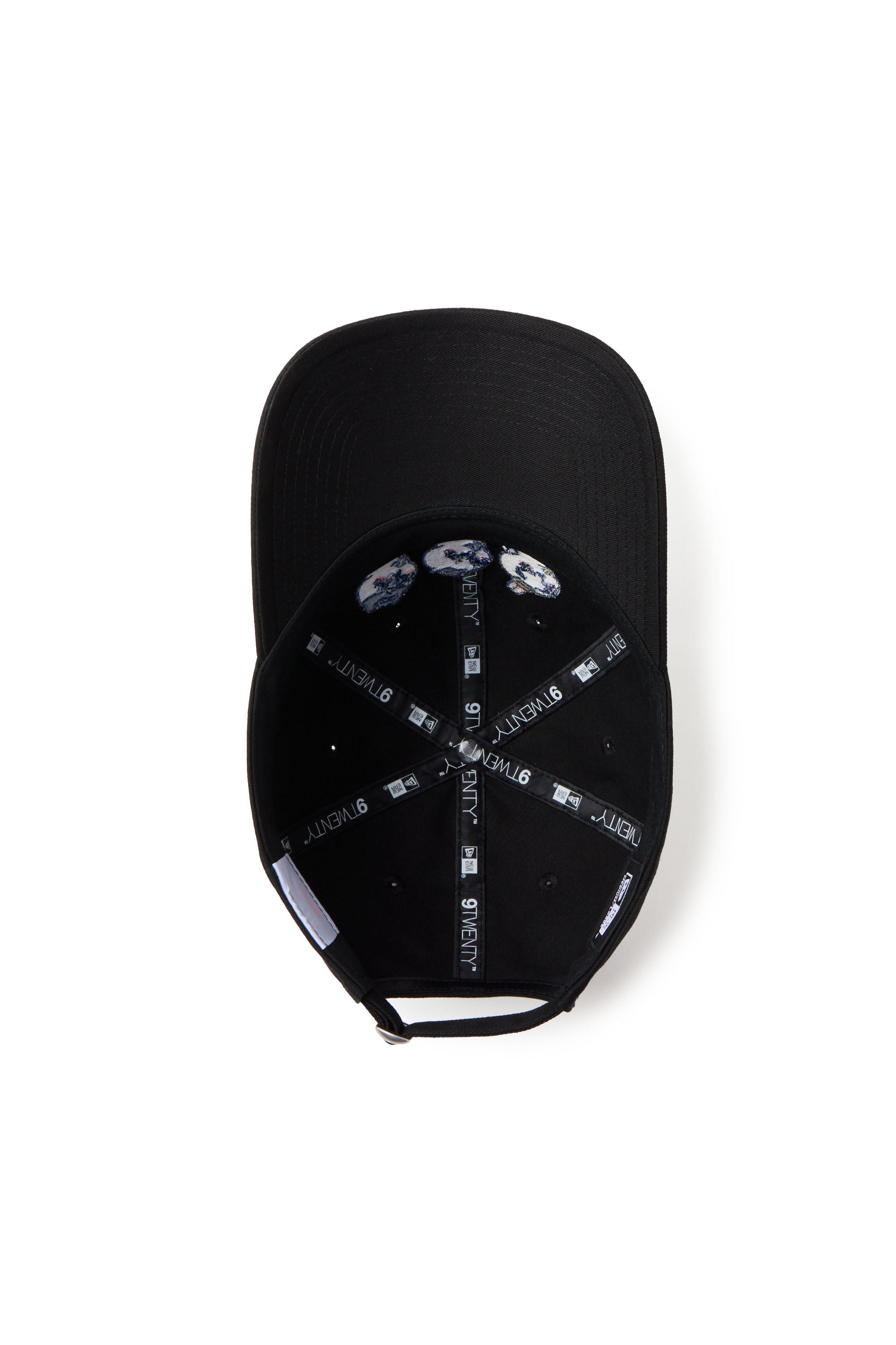 9TWENTY ロングバイザー ちいかわ / ちいかわ・ハチワレ・うさぎ ブラック | ゴルフ