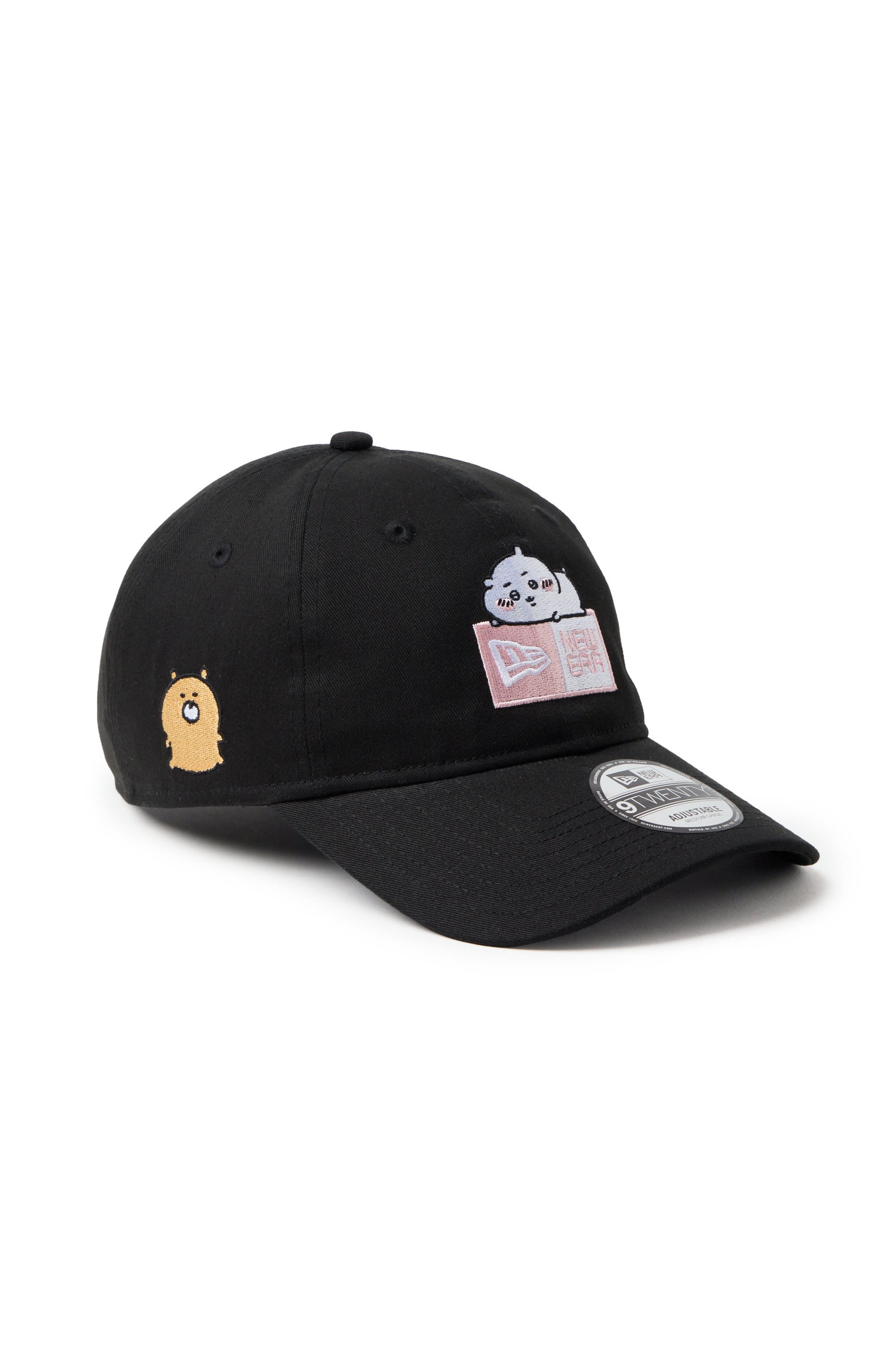 9TWENTY ちいかわ / ボックスロゴ ちいかわ ブラック