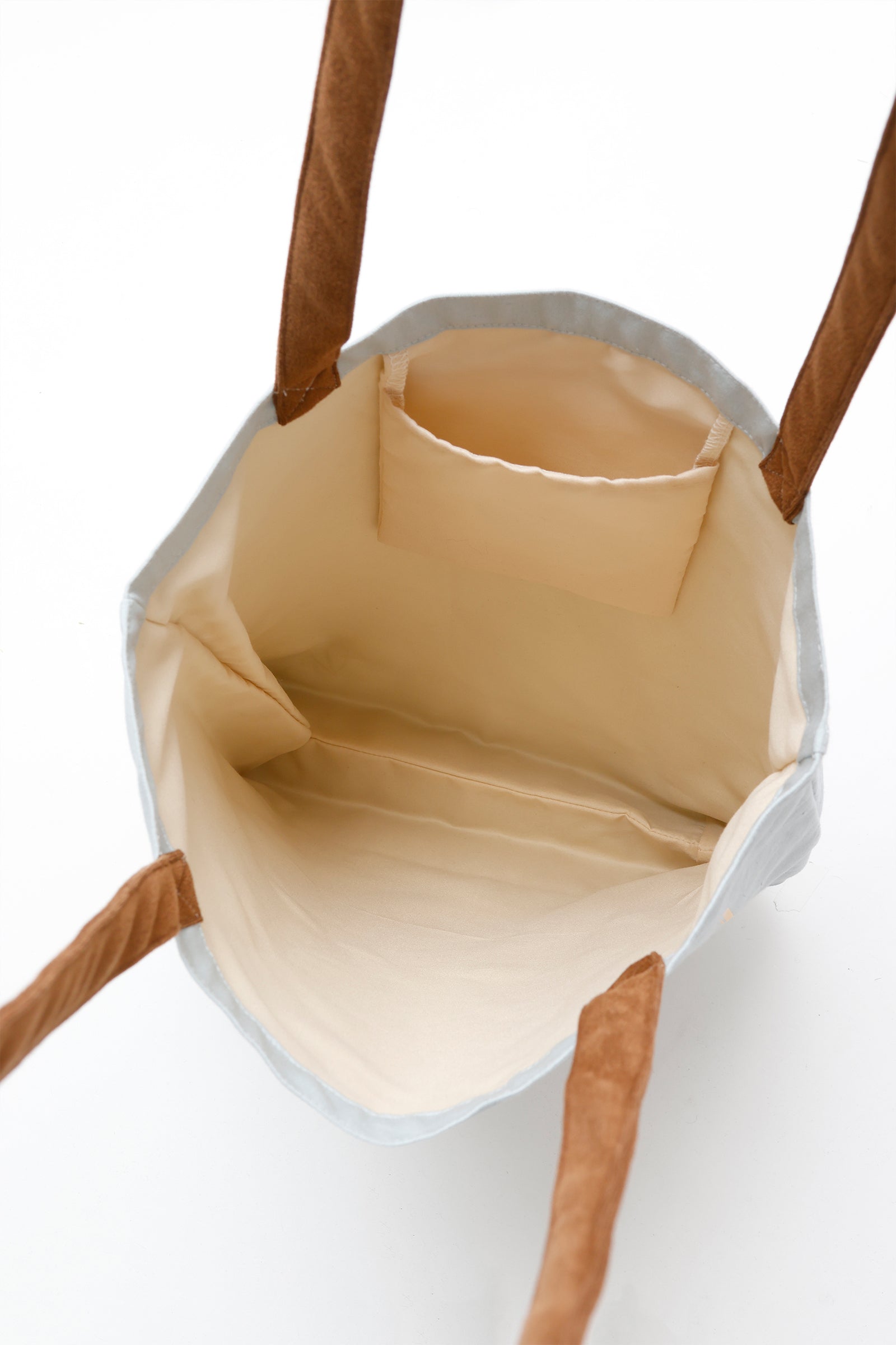 mofusand   トートバッグ アールヌーヴォー風 アイビー アッシュブルー