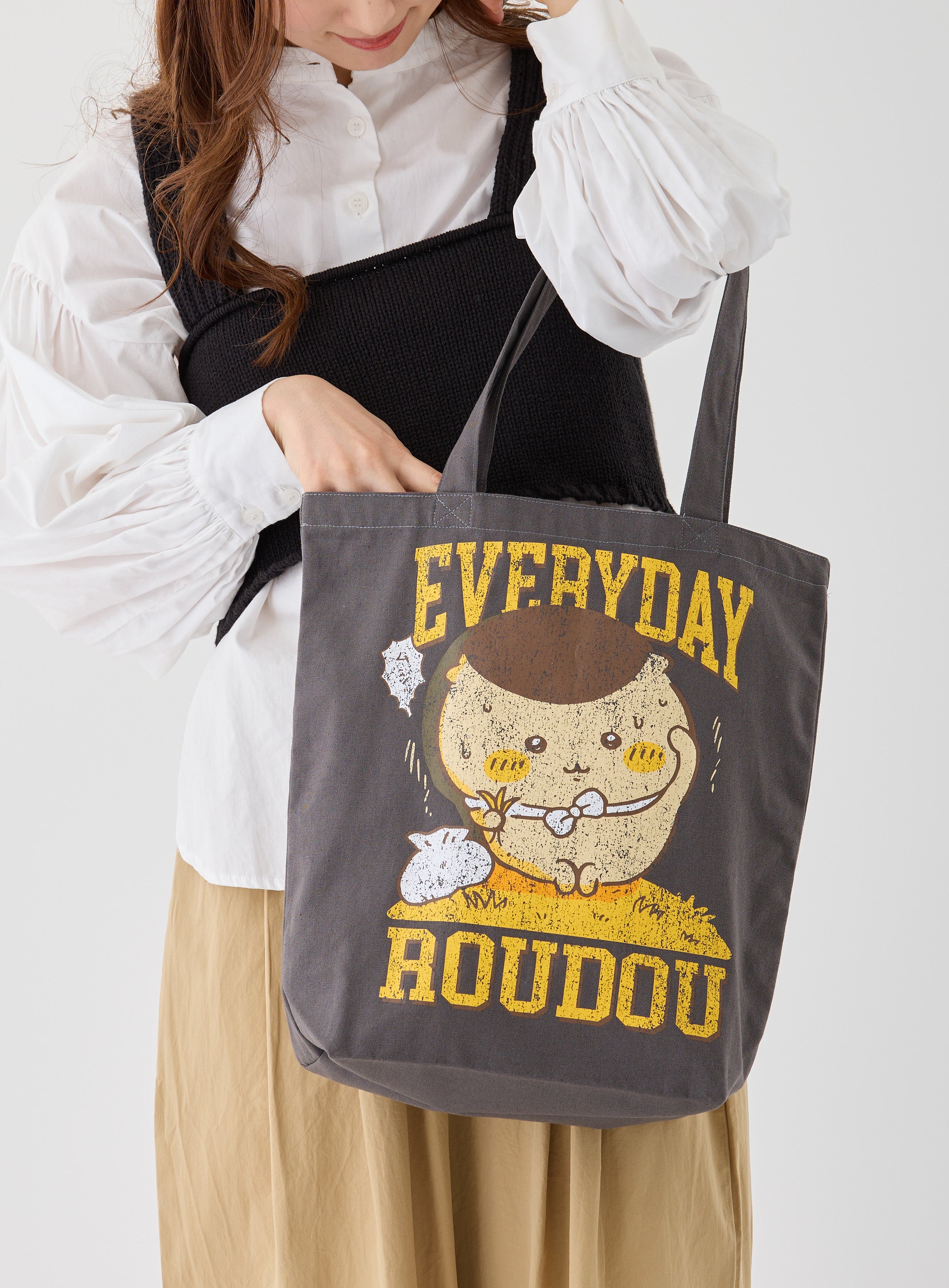 ちいかわ トートバッグ EVERYDAY ROUDOU スミ