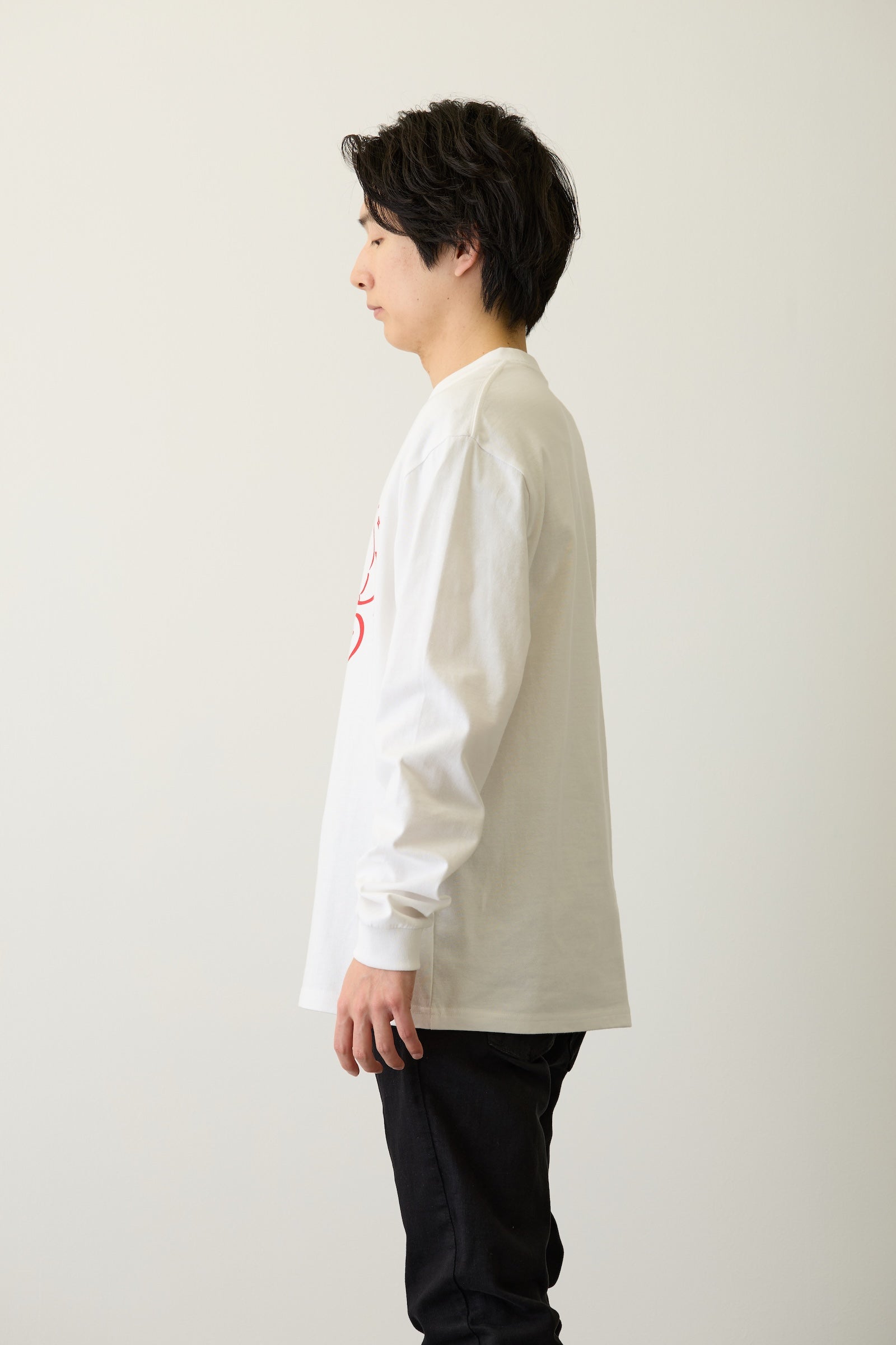 ナガノキャラクターズ 長袖Ｔシャツ リボン ホワイト