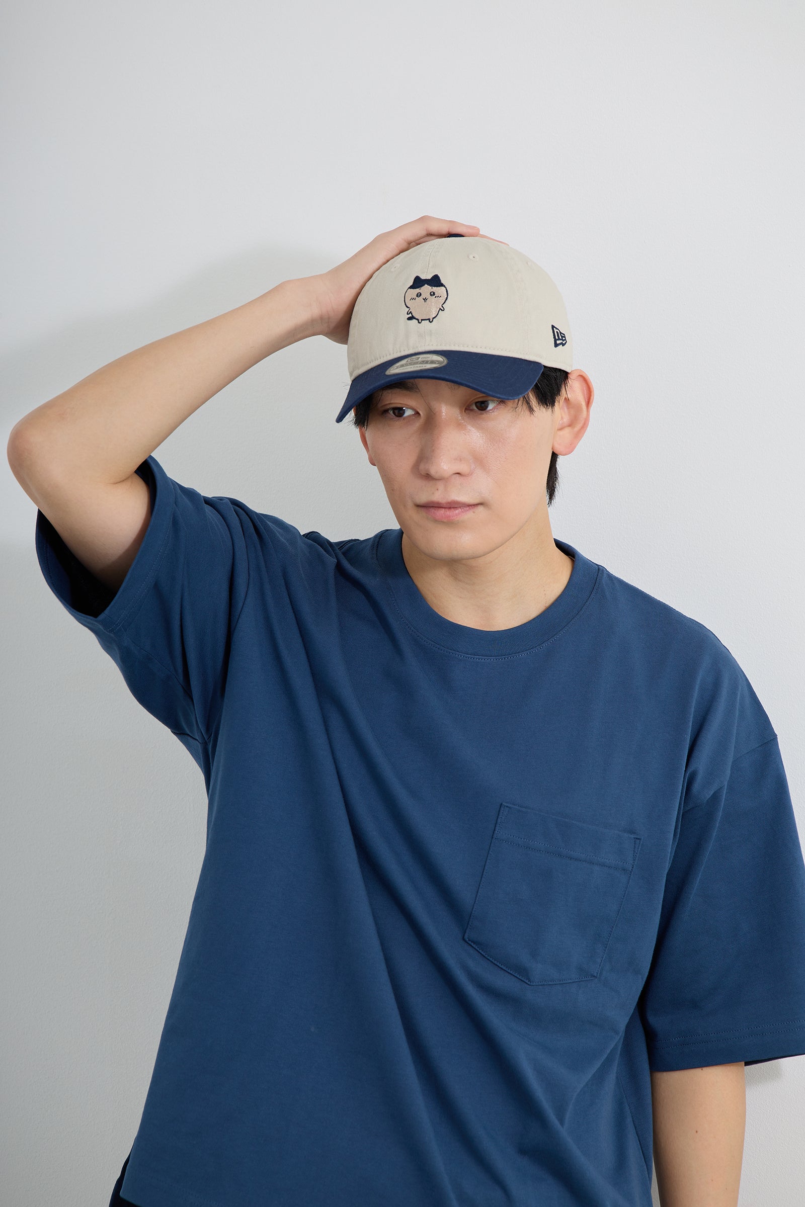 【先行予約商品】NEW ERA® 9TWENTY™ ハチワレ STONE / OS BLUE