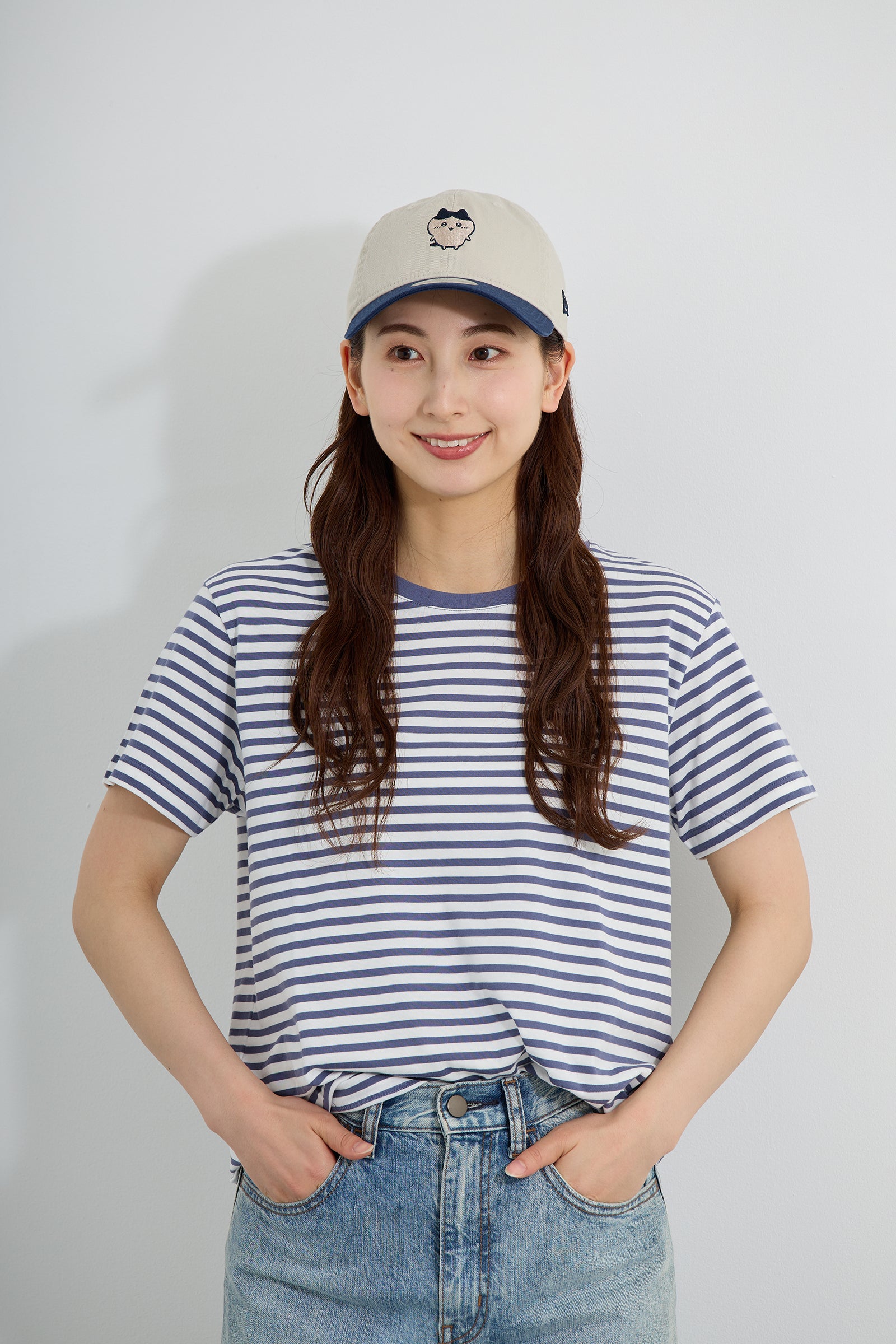 【先行予約商品】NEW ERA® 9TWENTY™ ハチワレ STONE / OS BLUE