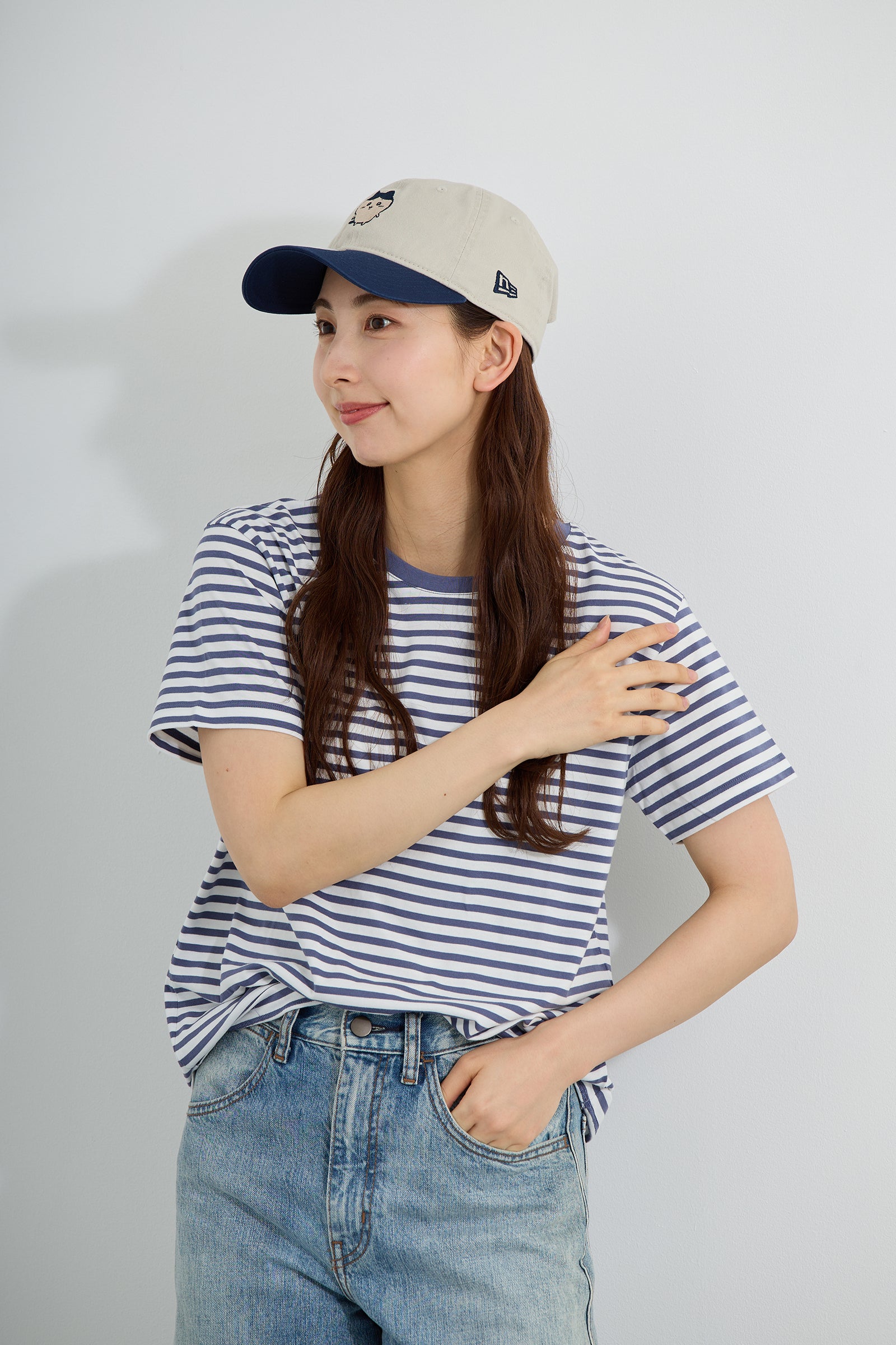 【先行予約商品】NEW ERA® 9TWENTY™ ハチワレ STONE / OS BLUE