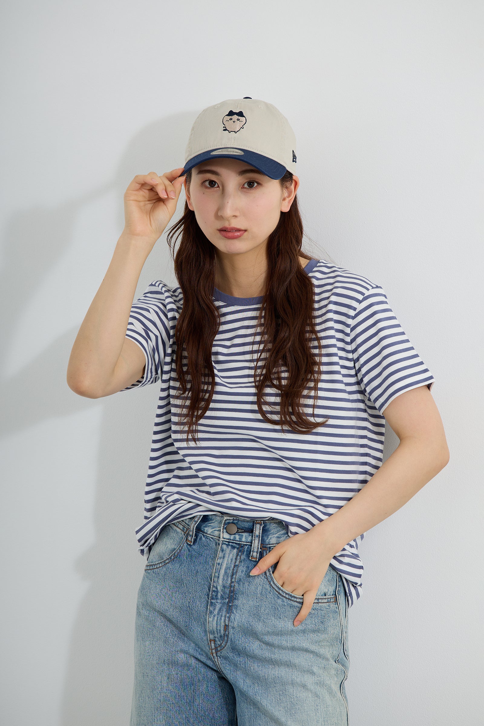 【先行予約商品】NEW ERA® 9TWENTY™ ハチワレ STONE / OS BLUE
