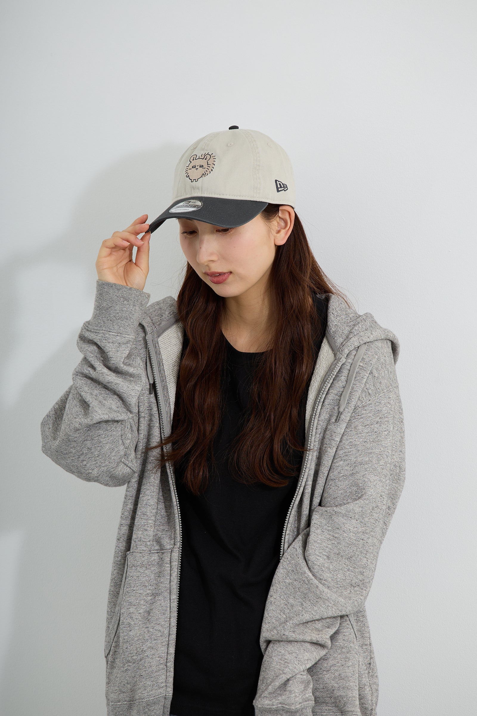 NEW ERA 9TWENTY モモンガ 帽子 Talking Heads NEW ERA® 9TWENTY™ モモンガ STONE / STEEL CLOUDS
