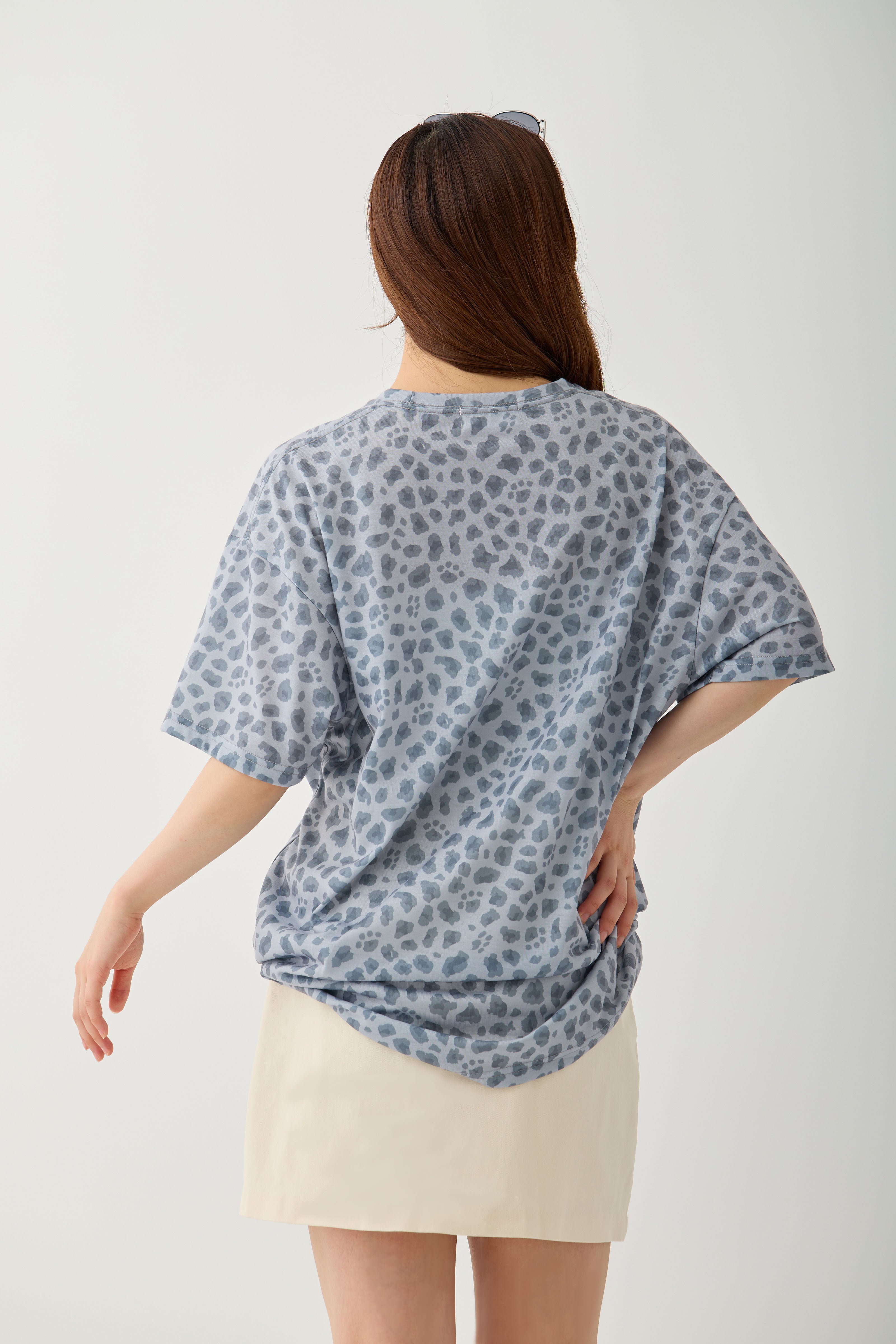 mofusand Tシャツ ぎゃるにゃん スリッパ グレー