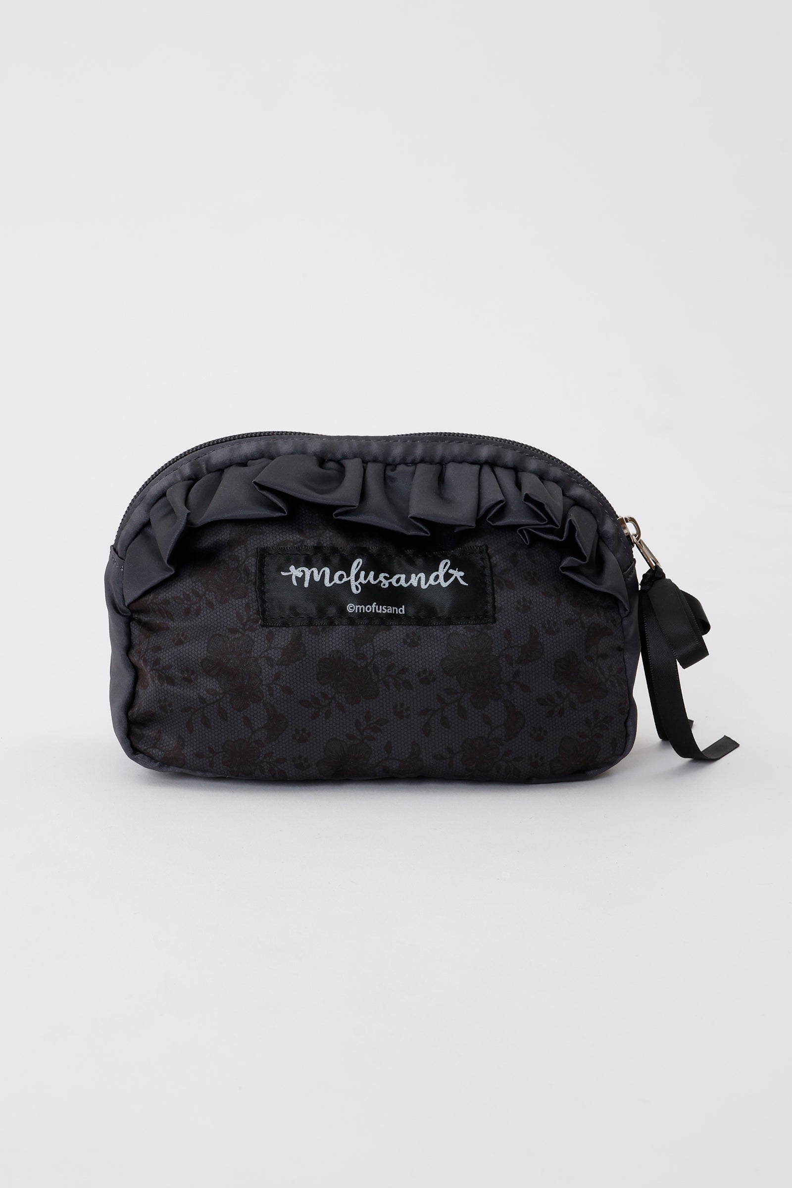 mofusand バレエコア ポーチ くろりぼにゃん ブラック