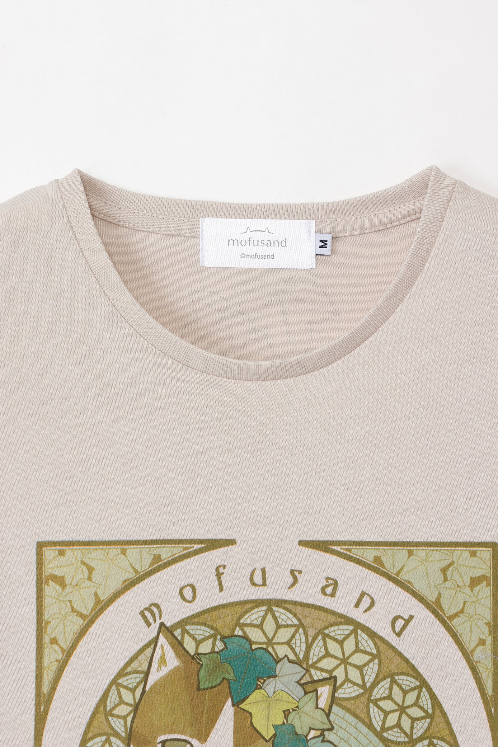 mofusand   Tシャツ アールヌーヴォー風 アイビー ナチュラル