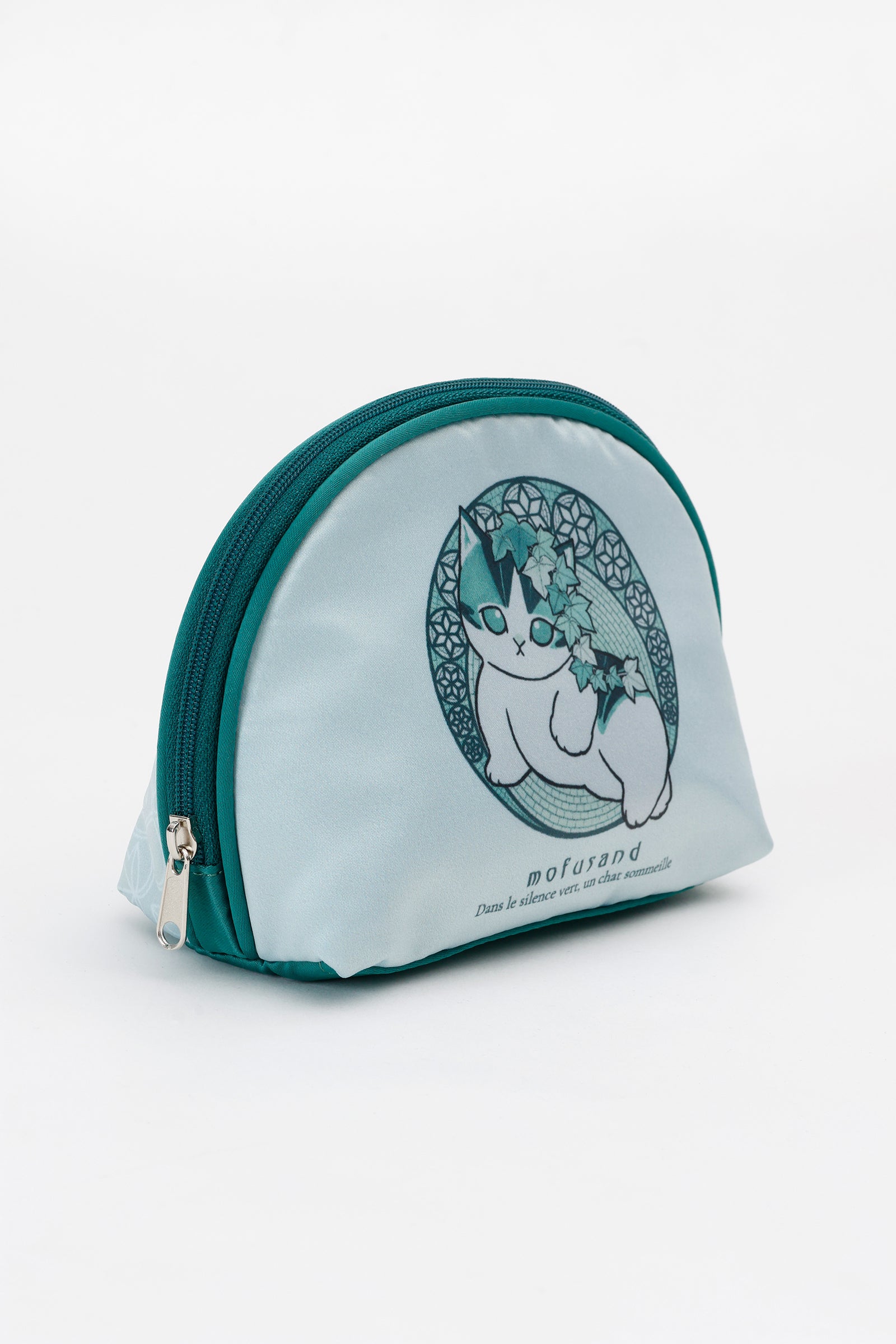 mofusand   ポーチ アールヌーヴォー風 アイビー セージグリーン