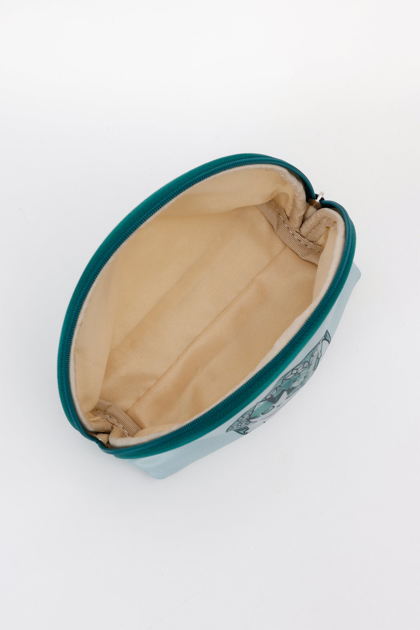 mofusand   ポーチ アールヌーヴォー風 アイビー セージグリーン