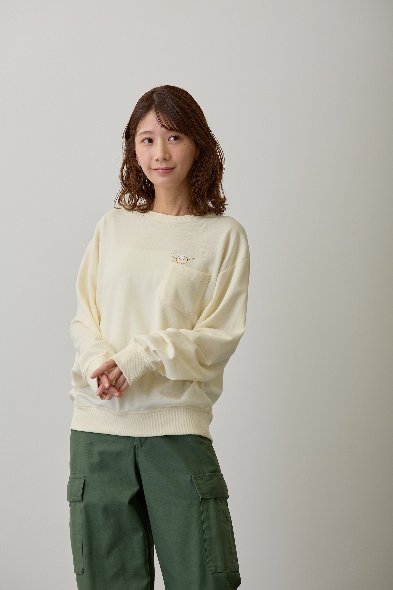 ちいかわ スウェット お守り拾うか クリーム