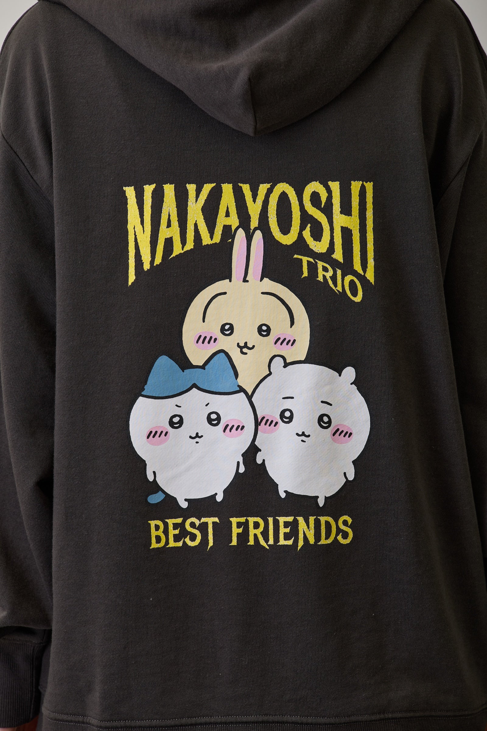 ちいかわ ZIPパーカー 仲良しトリオ スミ