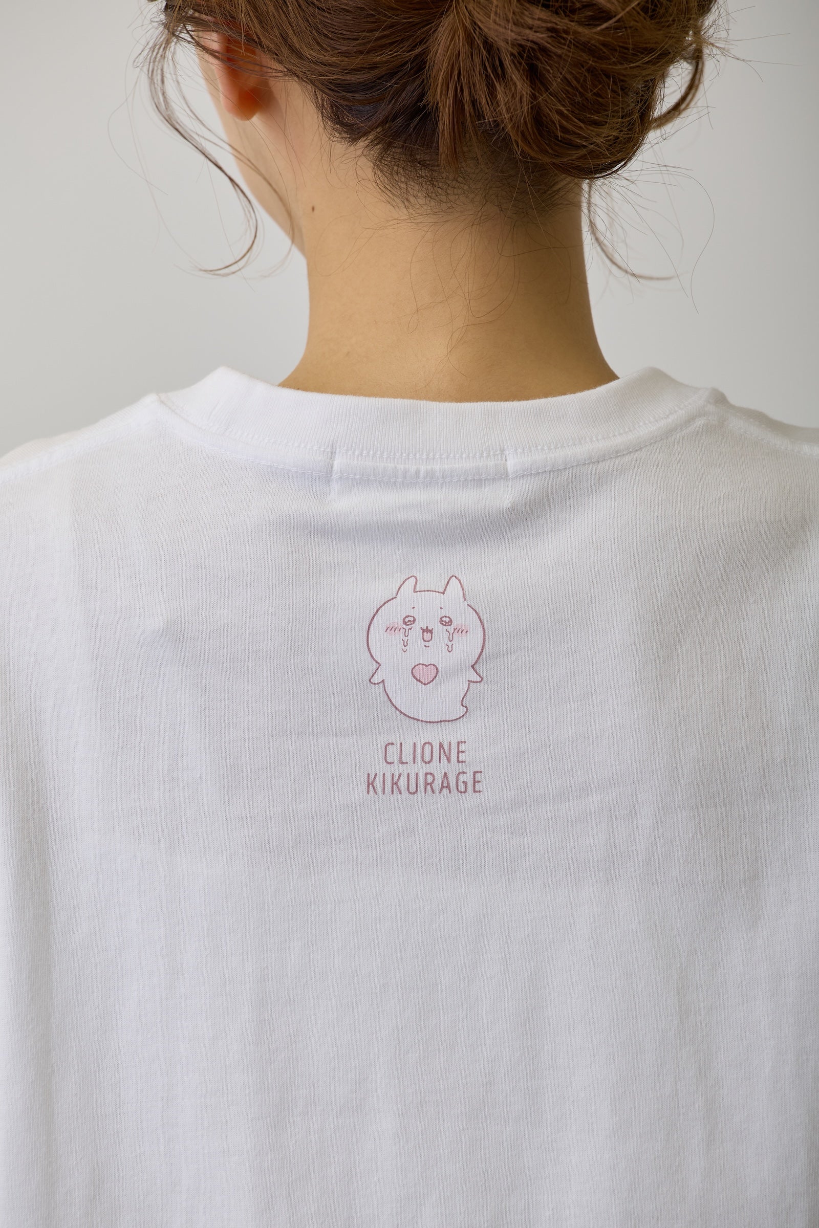 ナガノキャラクターズ Tシャツ 超音波やめて ホワイト