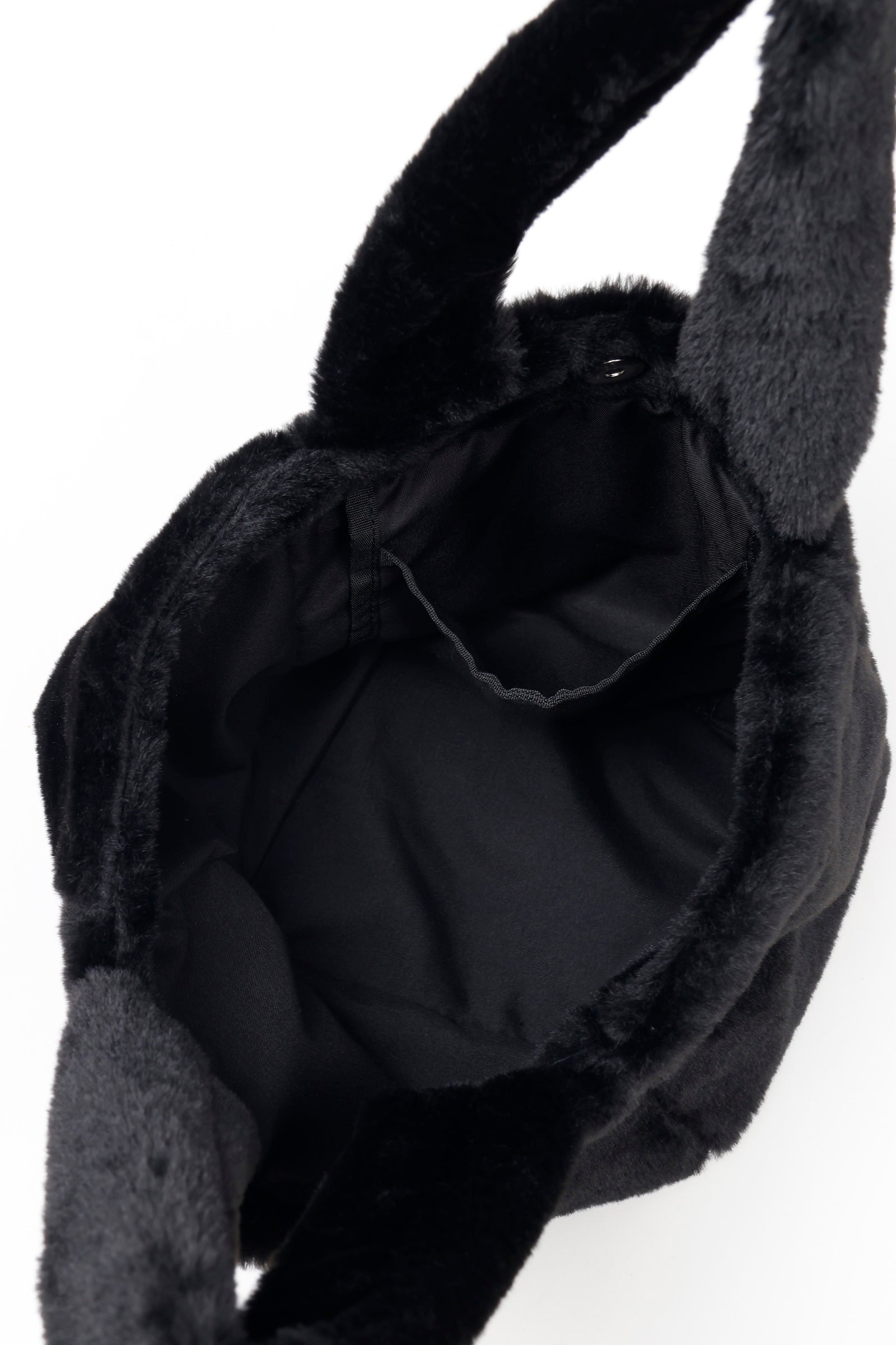 ナガノキャラクターズ ファートートバッグ くまフェイス ブラック ONE