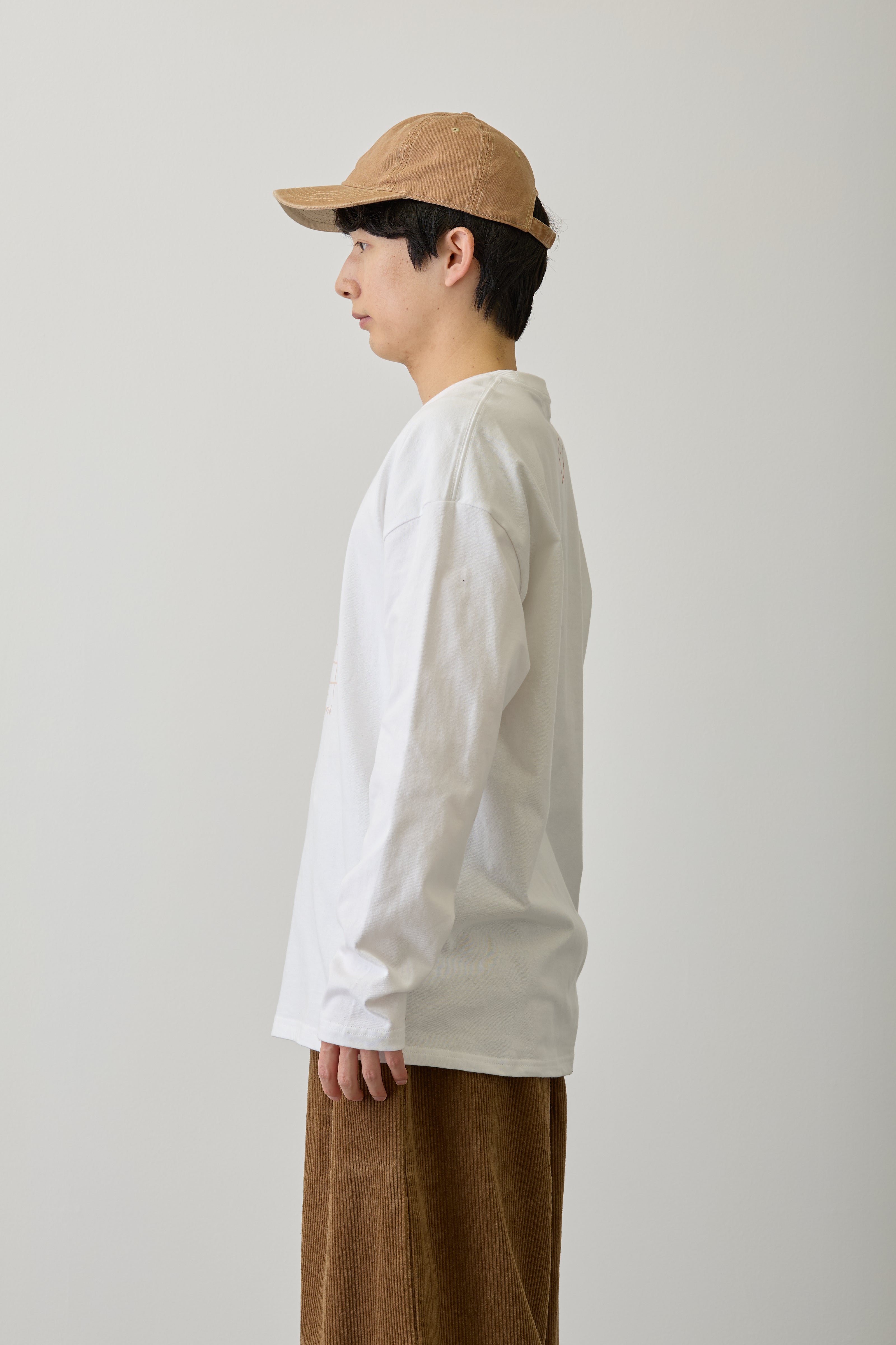 ナガノキャラクターズ 長袖Tシャツ 旅の記憶 ホワイト